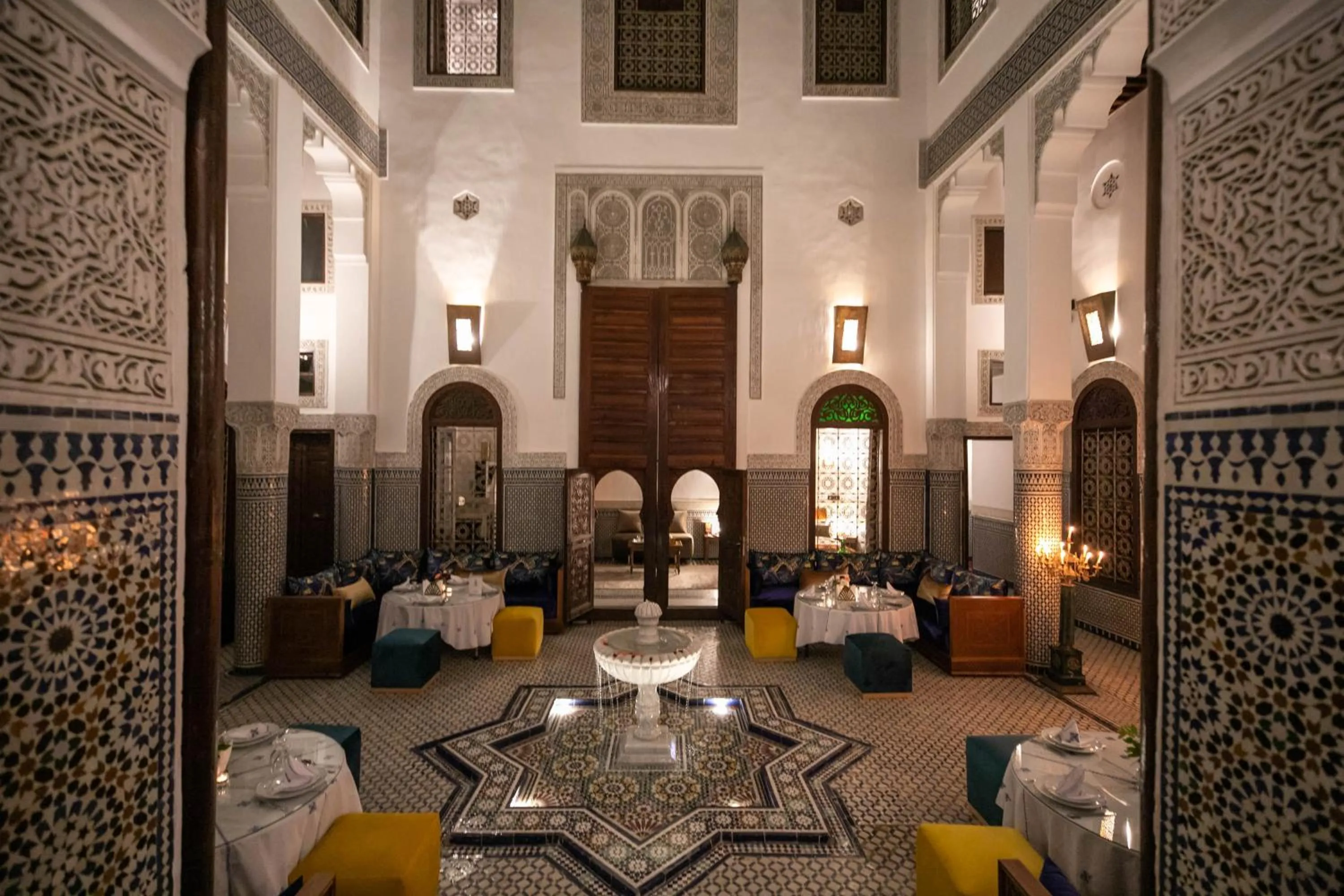 Patio in Riad Fes Ziyat & Spa