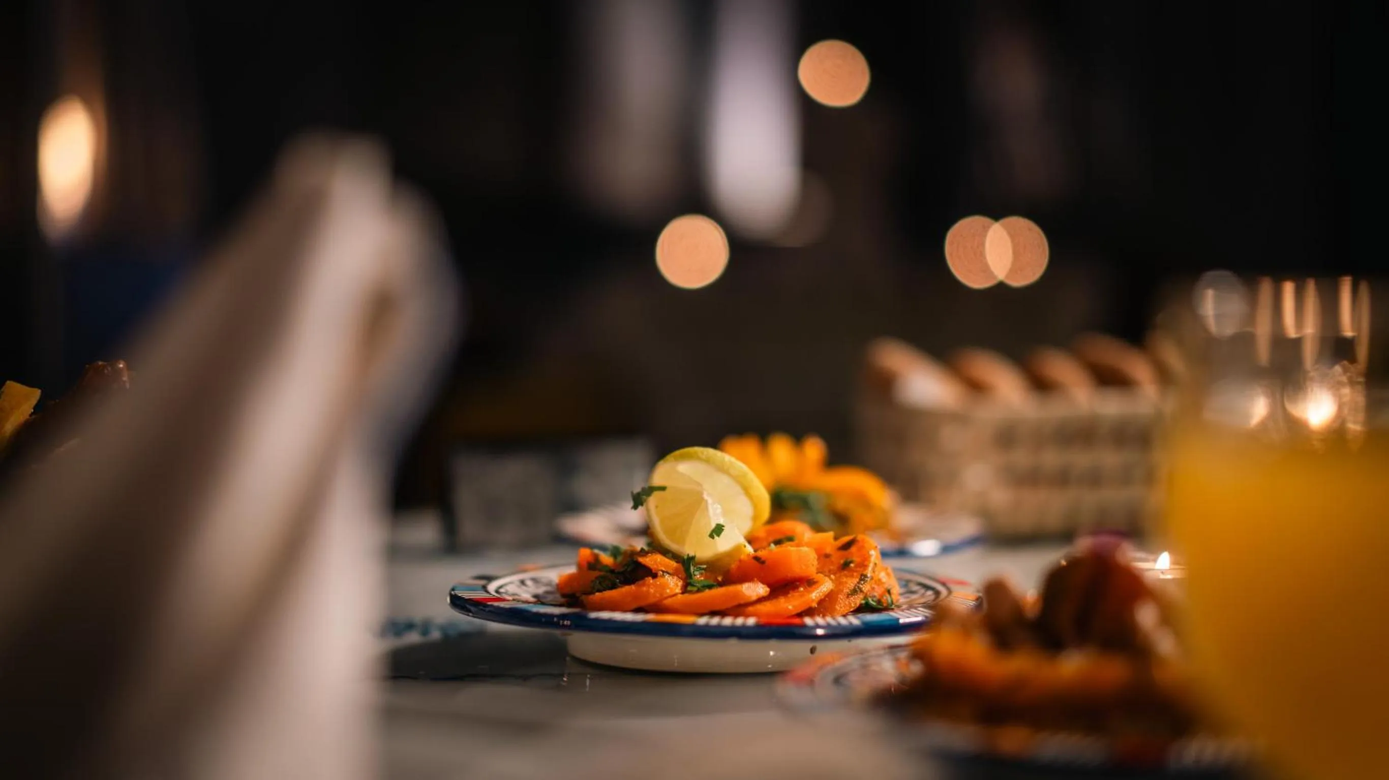 Dinner in Riad Fes Ziyat & Spa