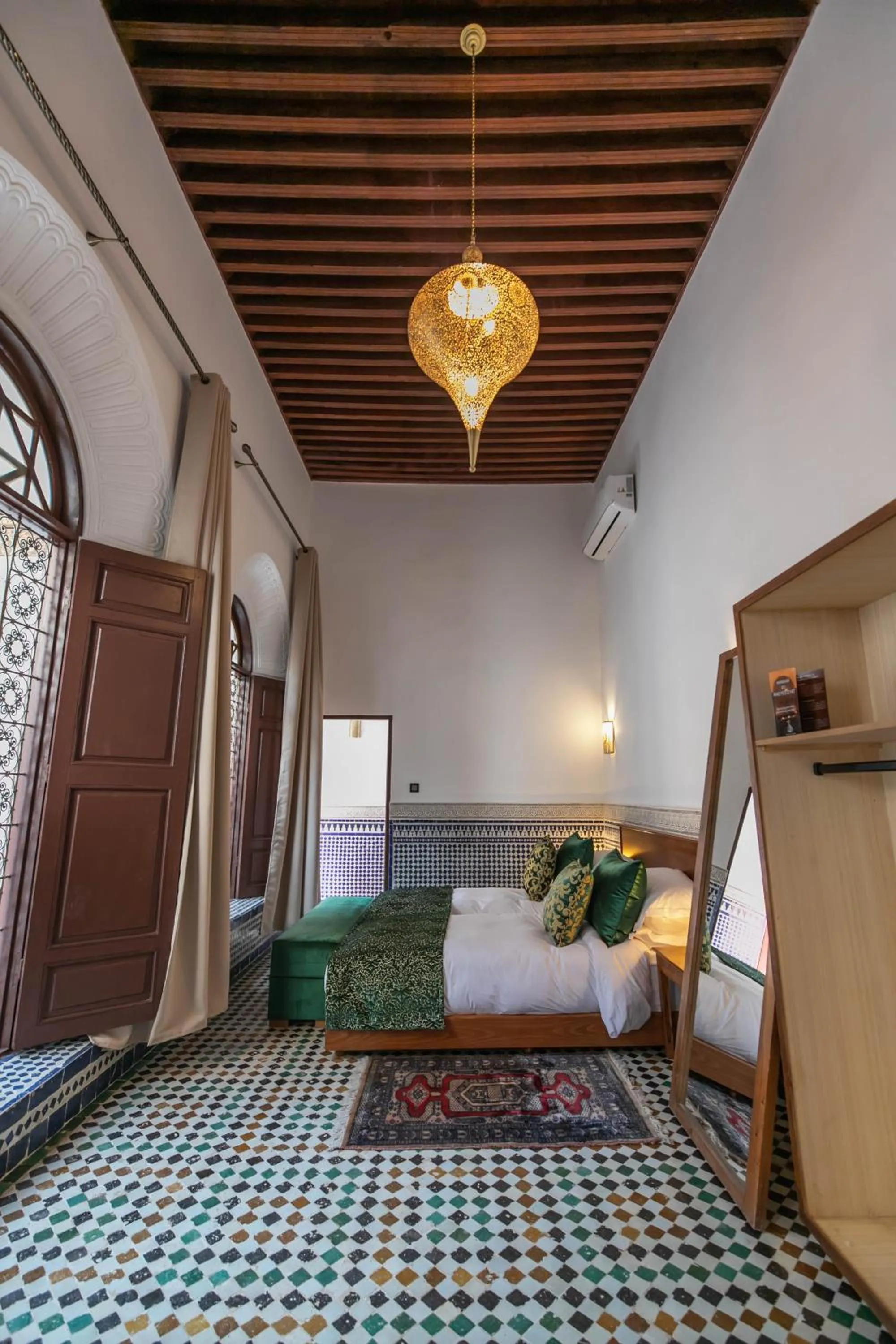 Bedroom, Bed in Riad Fes Ziyat & Spa