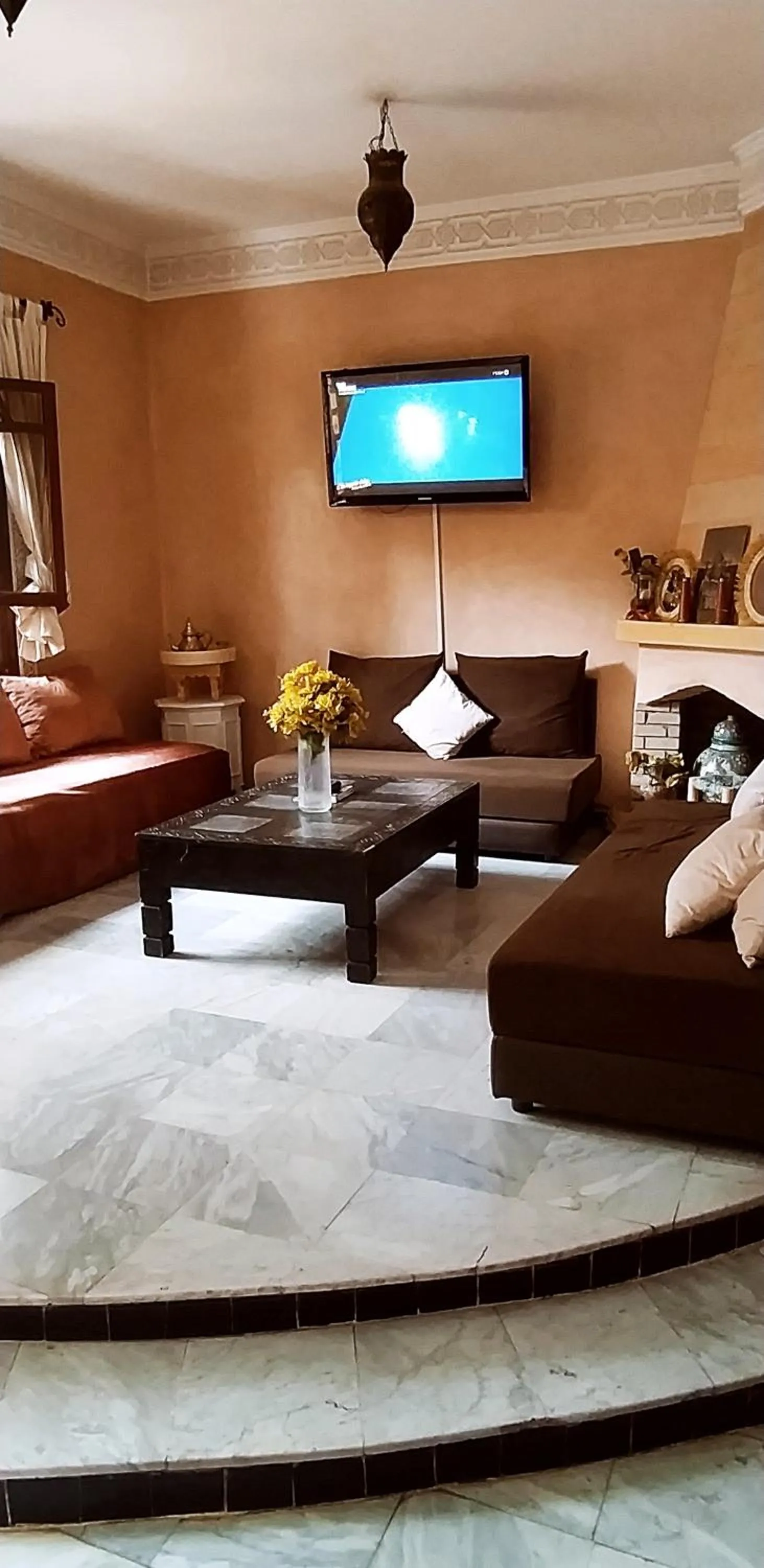 TV and multimedia, Bed in maison d'hôtes Le petit jardin Marrakech