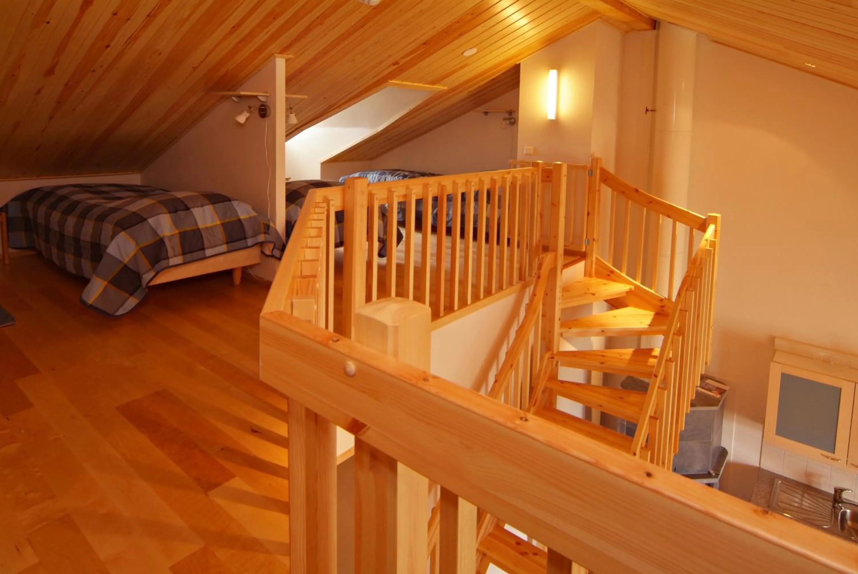 Bedroom, Bed in Polar Star Origo Apartments