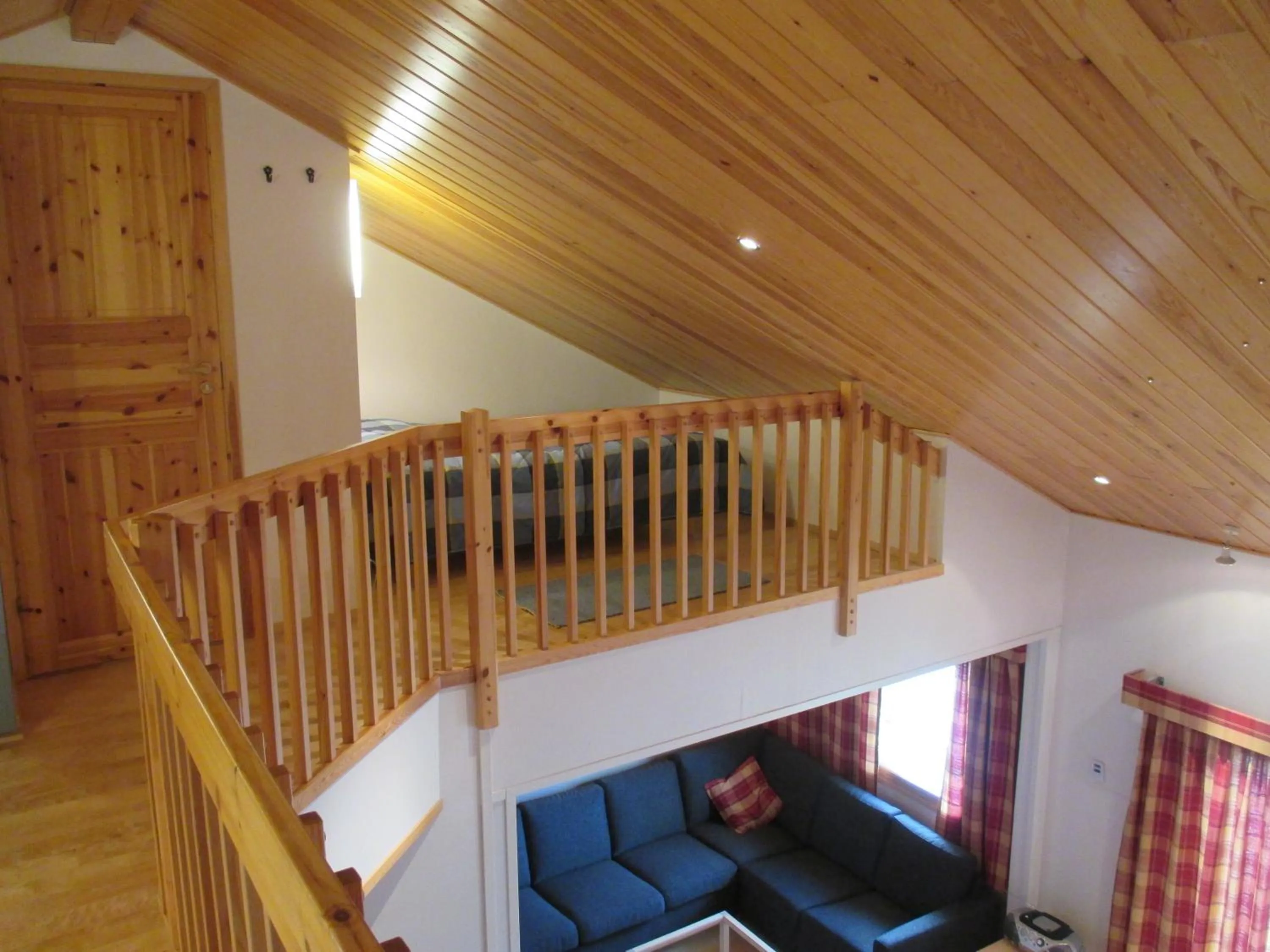 Bed in Polar Star Origo Apartments
