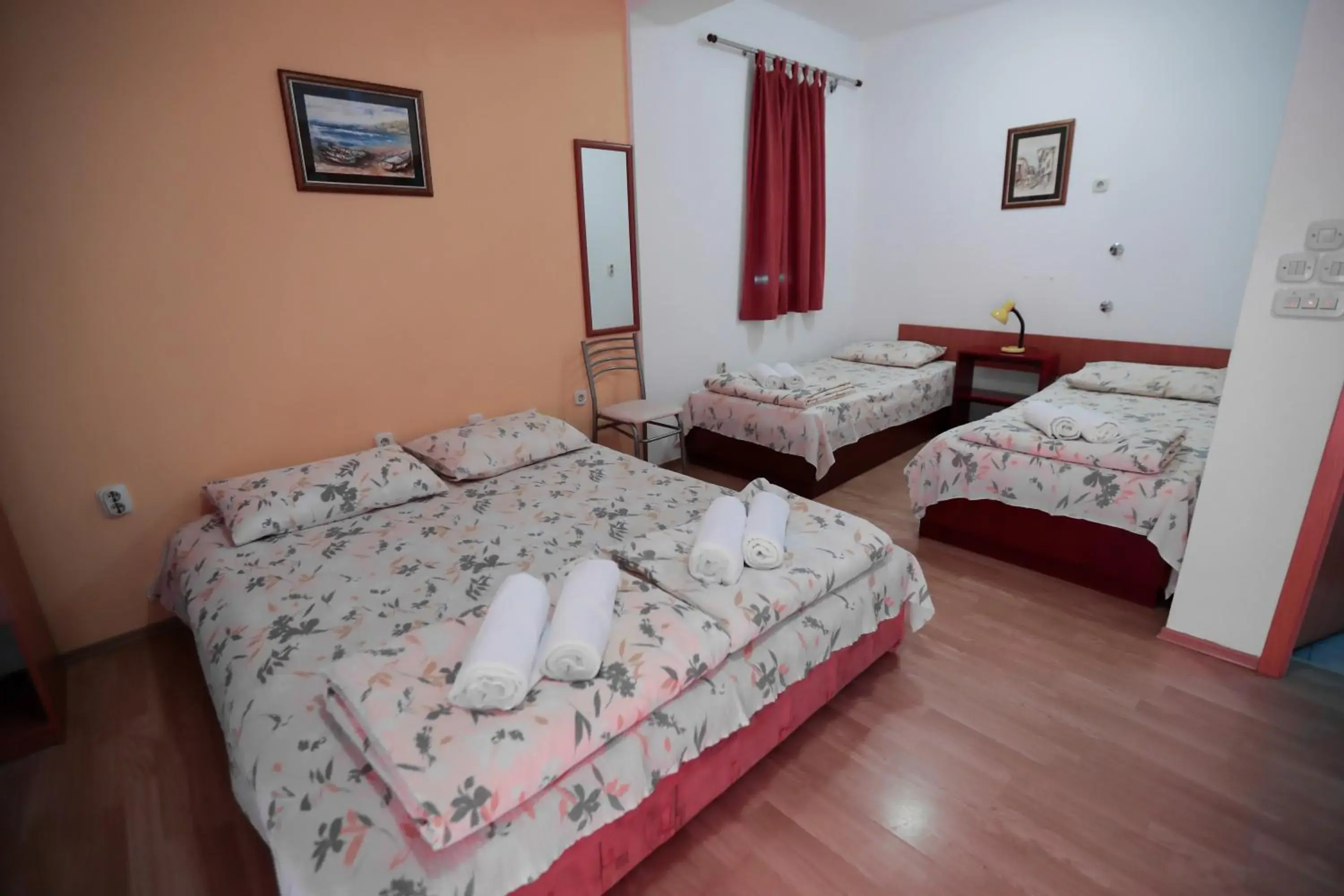 Quadruple Room with Balcony in Bakal Apartments Quadruple Room with Balcony in Bakal Apartments