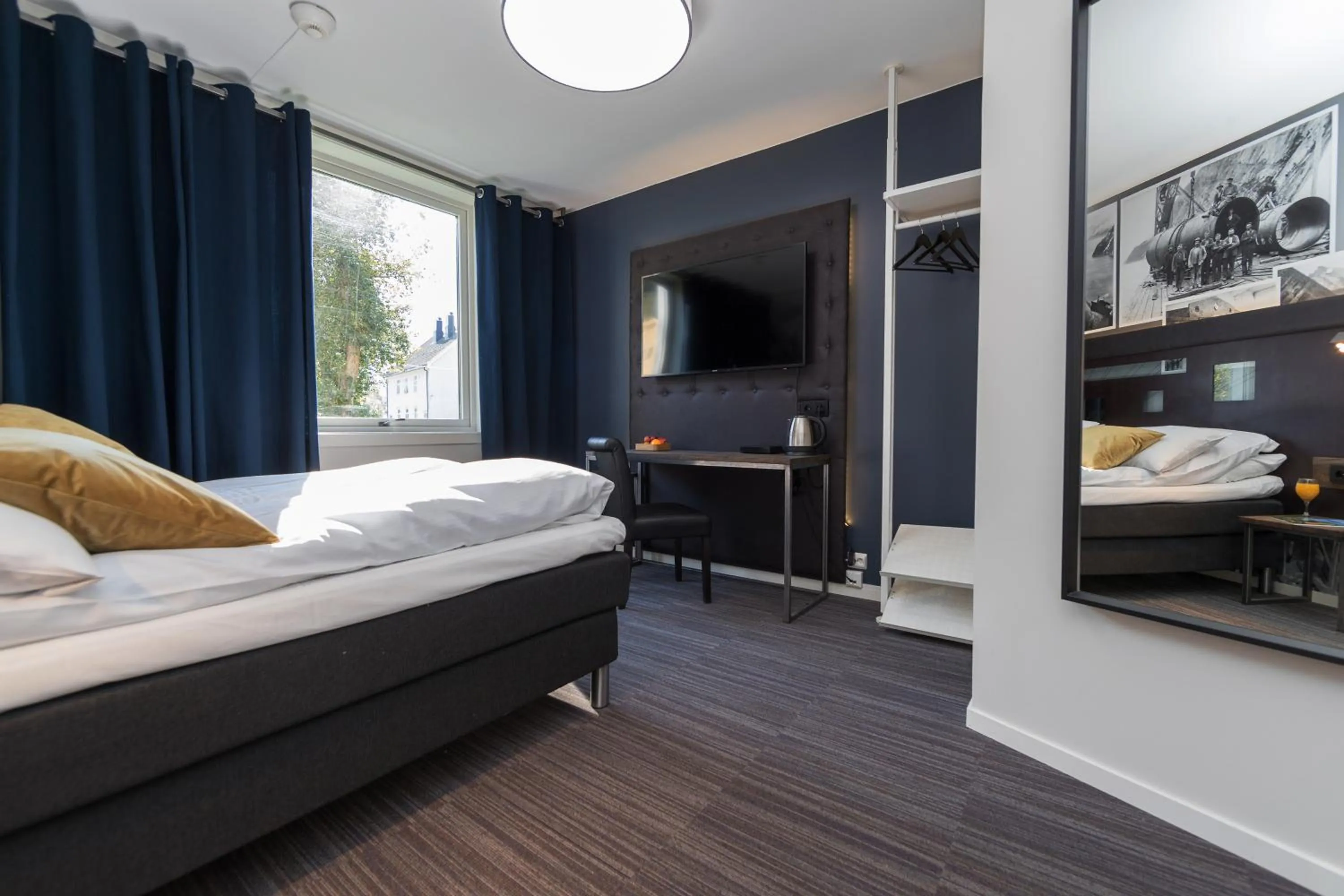 Bed in Svartisen Apartments