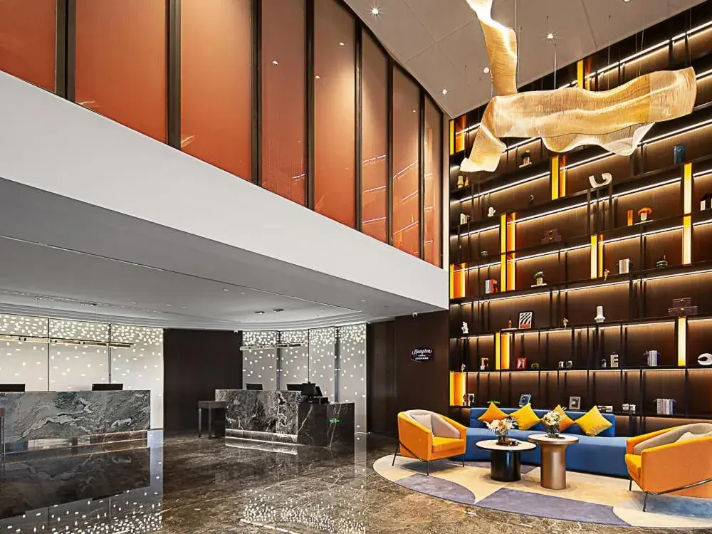 Lobby or reception in Hampton by Hilton Guangzhou Railway Station Lobby or reception in Hampton by Hilton Guangzhou Railway Station