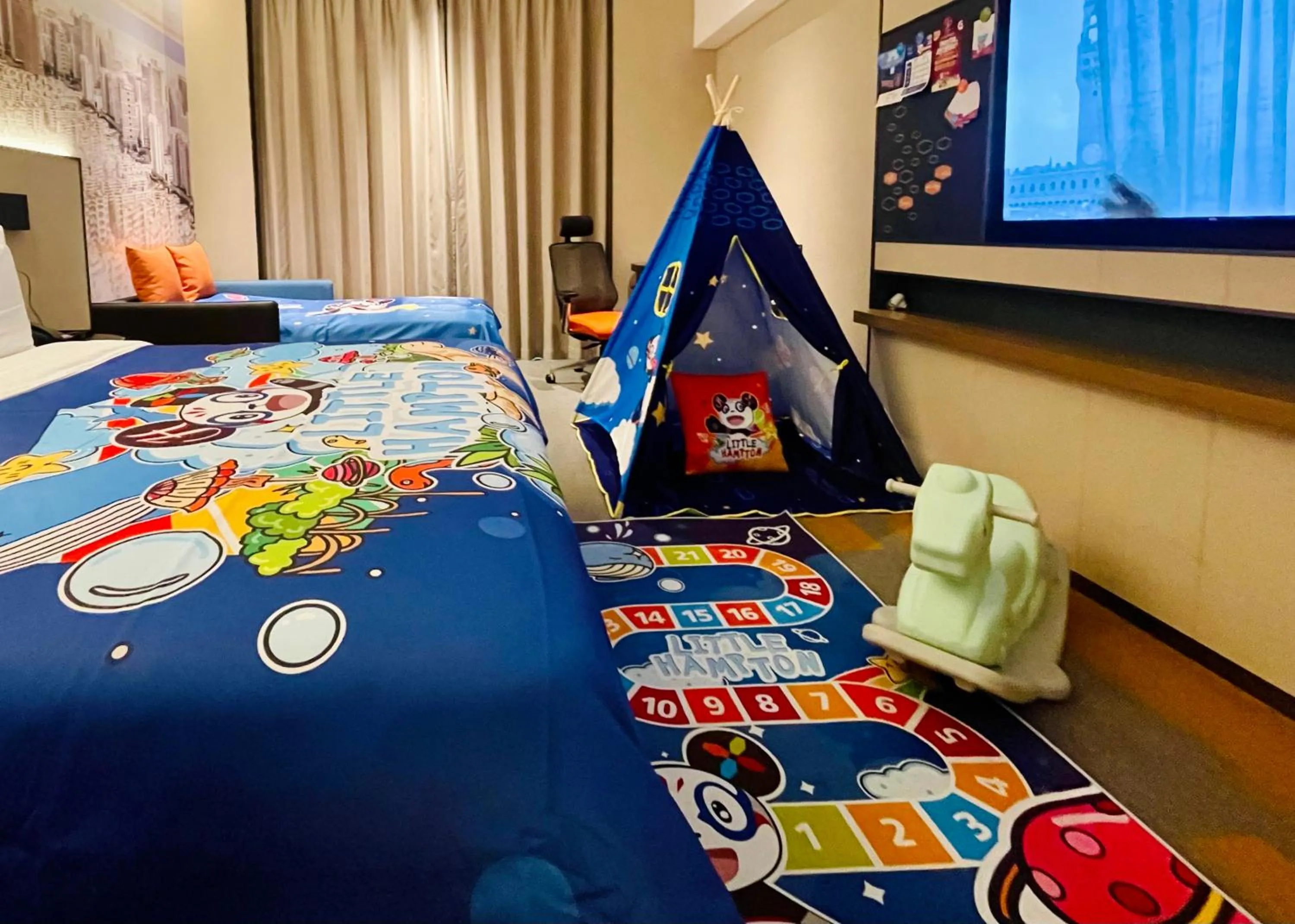Bed in Hampton by Hilton Guangzhou Railway Station