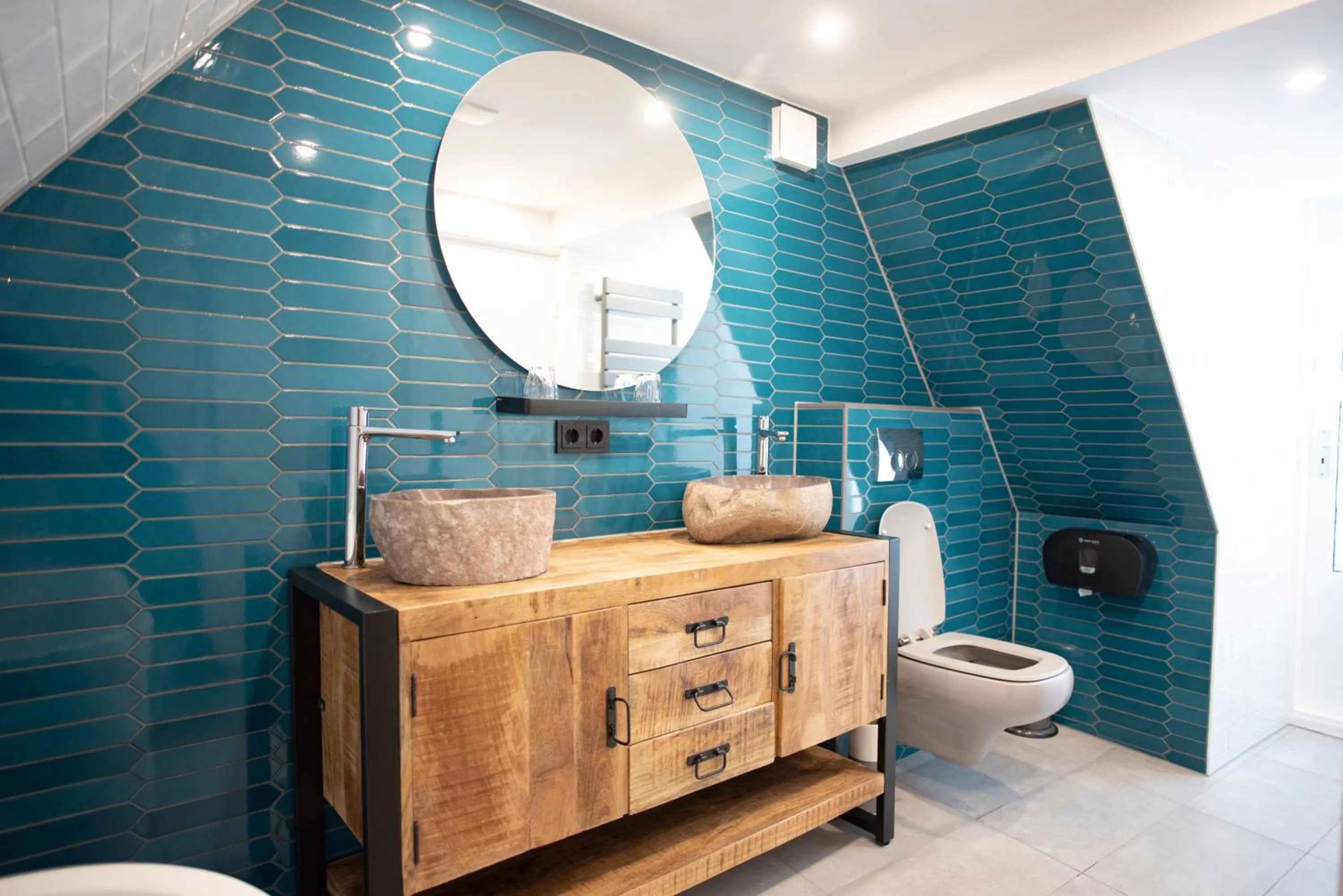 Bathroom in Hotel Internationaal