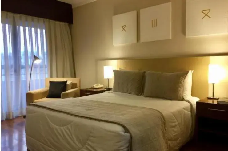 Bed in Grand Plaza Paulista Hotel Bed in Grand Plaza Paulista Hotel