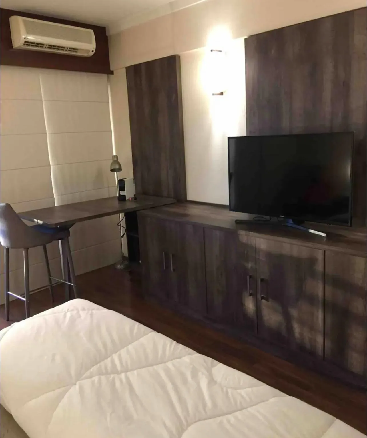 Bed in Grand Plaza Paulista Hotel