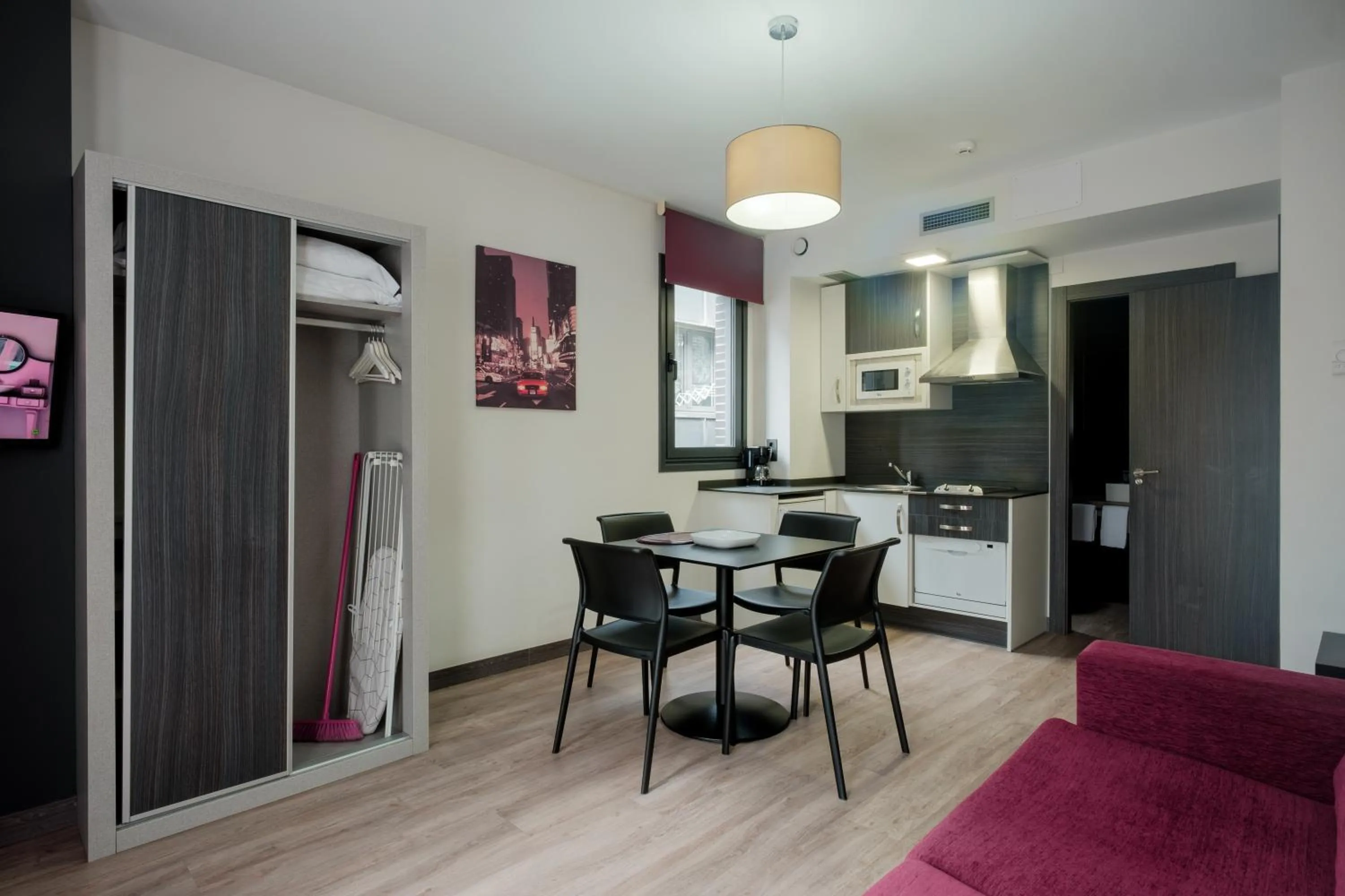 Seating area in Apartamentos Capua