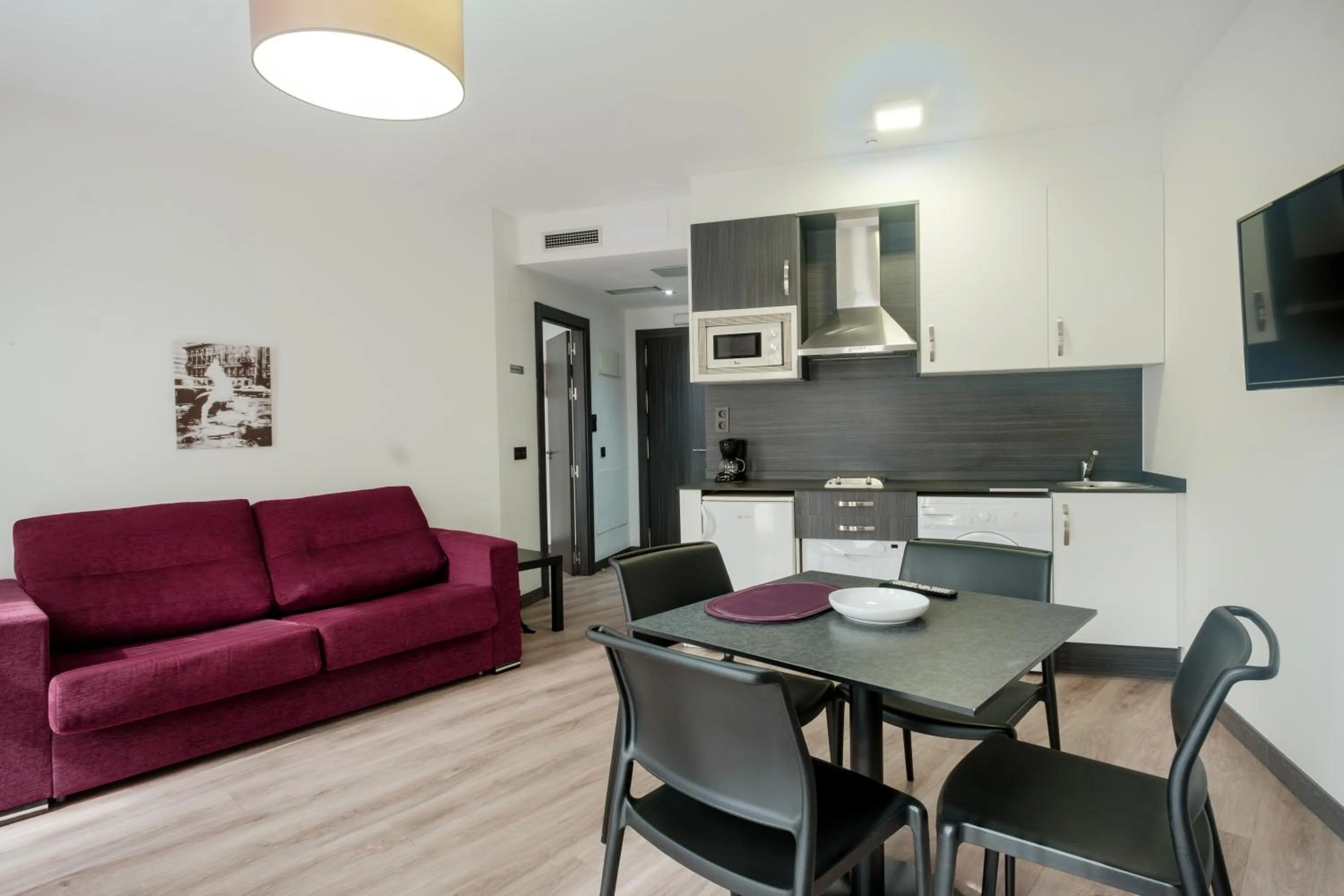 Seating area in Apartamentos Capua