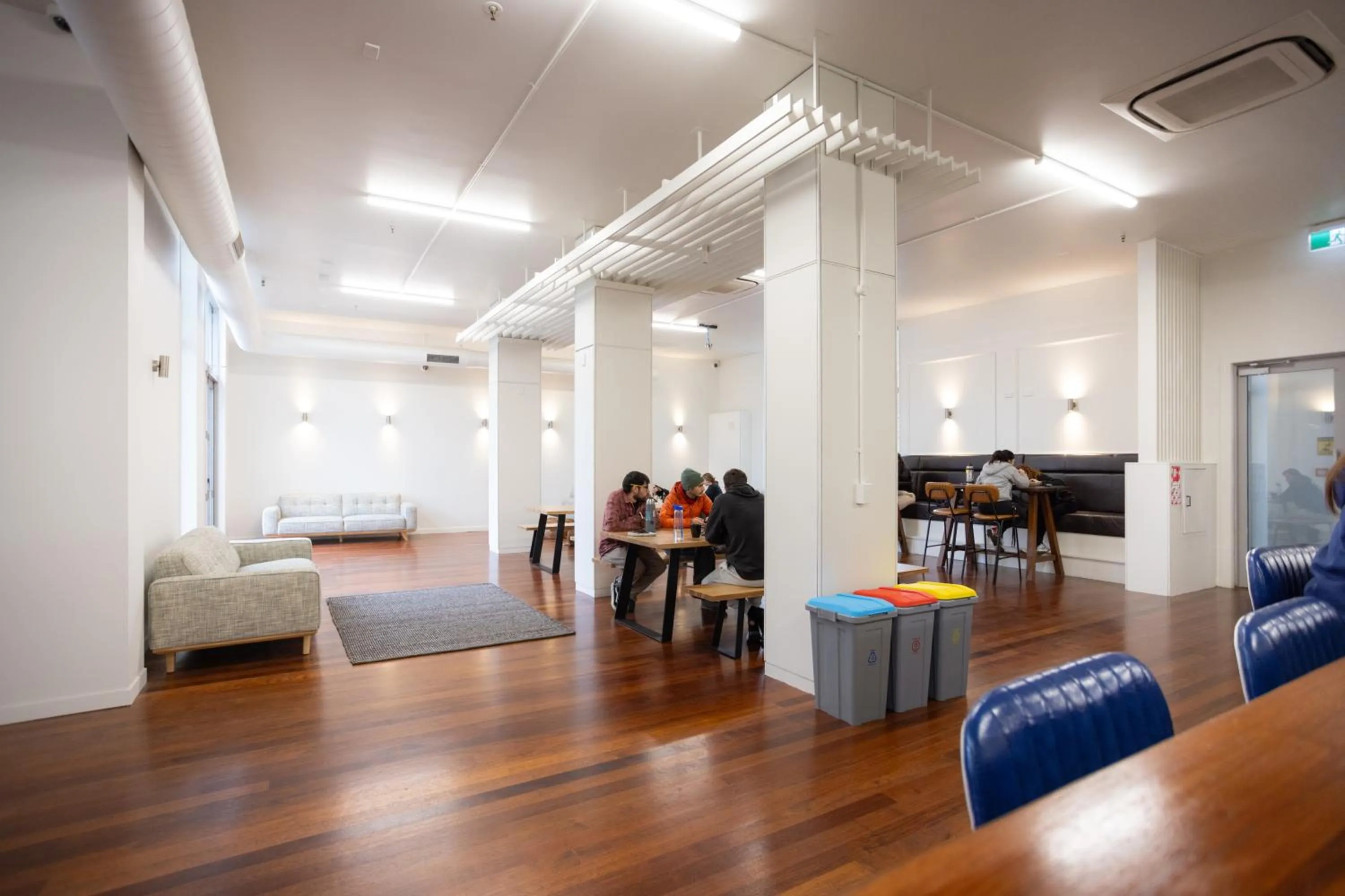 Seating area in The Brownston Hostel