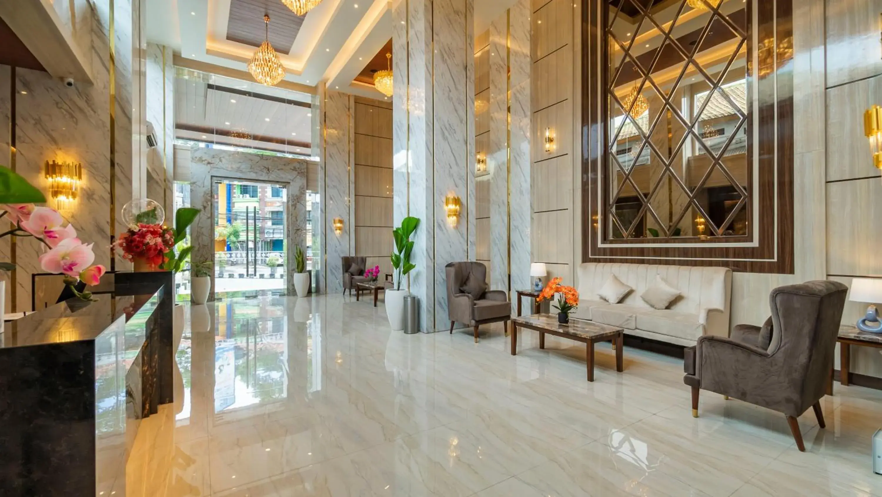 Lobby or reception in City of Aventus Hotel - Denpasar Lobby or reception in City of Aventus Hotel - Denpasar