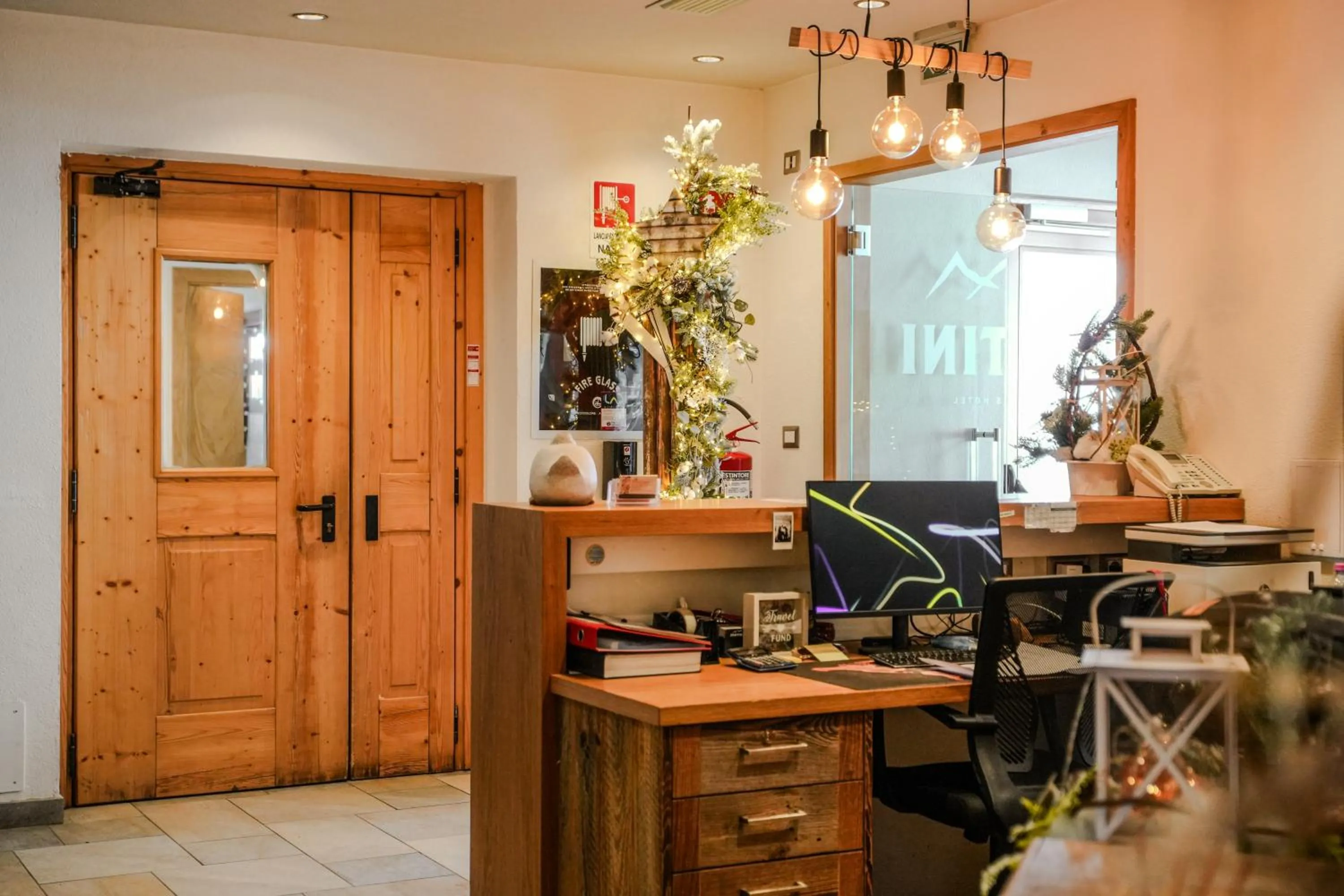 Lobby or reception in Hotel Fortini