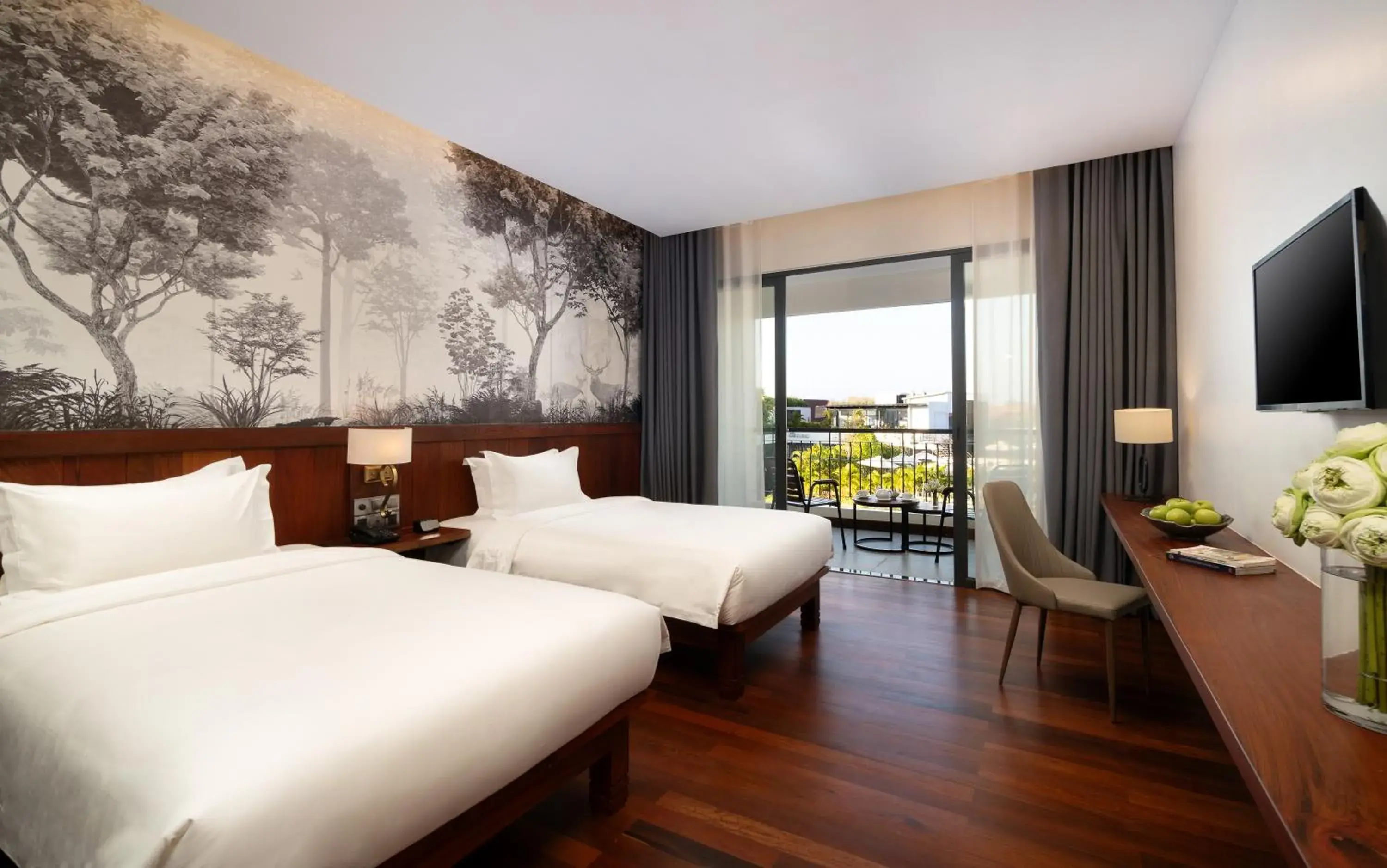 Bedroom, Bed in Koulen Central Hotel Bedroom, Bed in Koulen Central Hotel