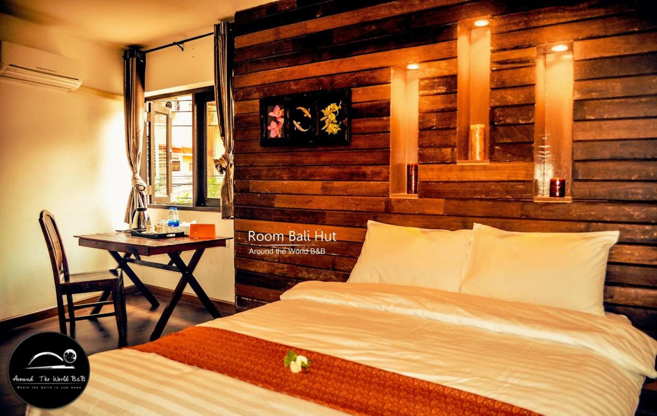 Bedroom, Bed in Around The World Bed and Breakfast