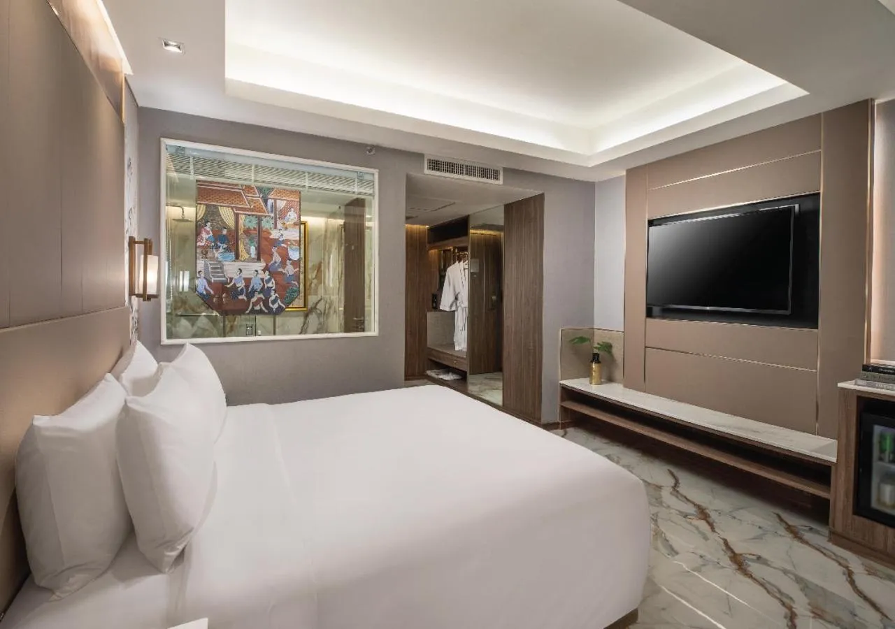 Bed in SAMALA Hotel Bangkok