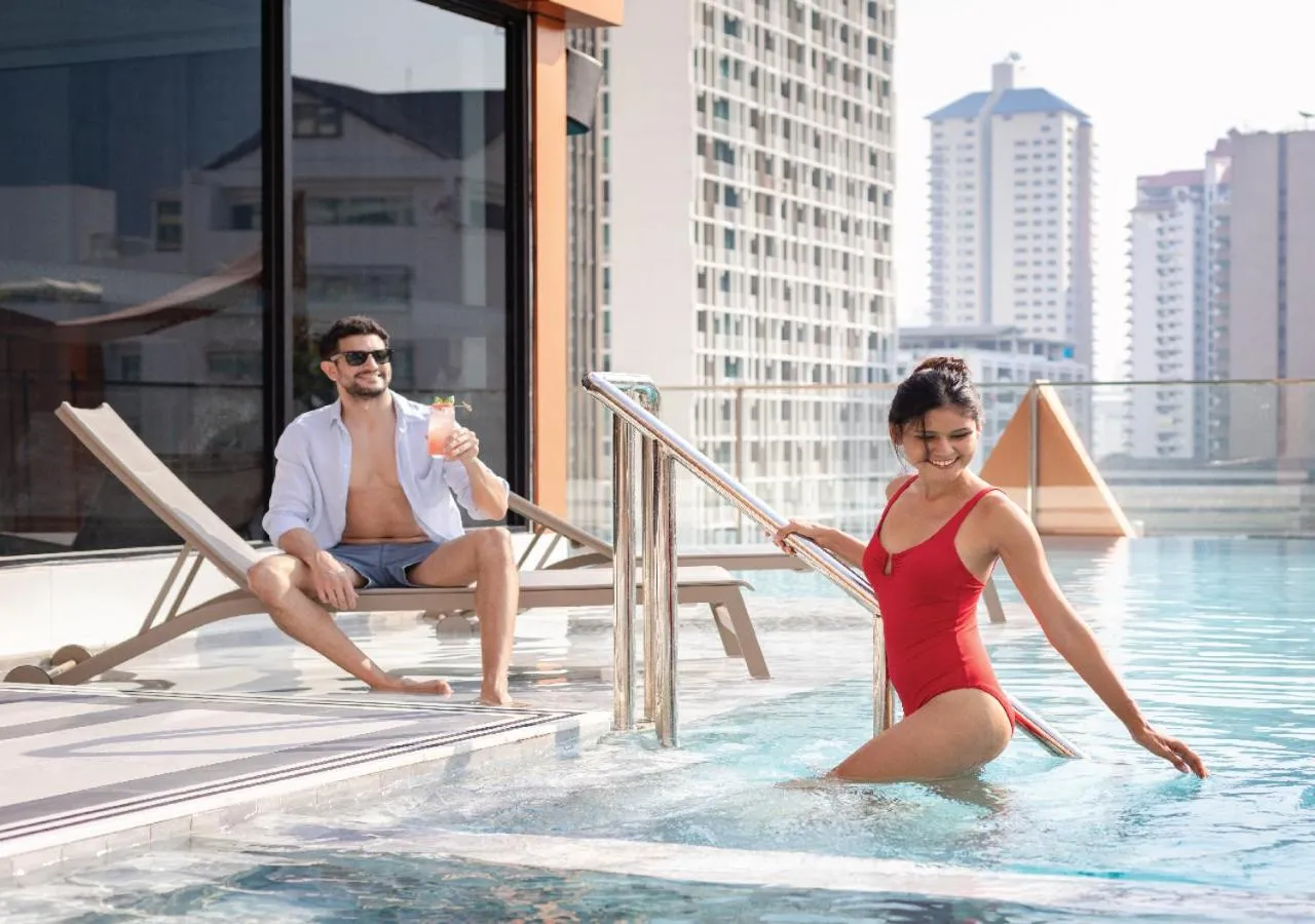 Swimming pool in SAMALA Hotel Bangkok