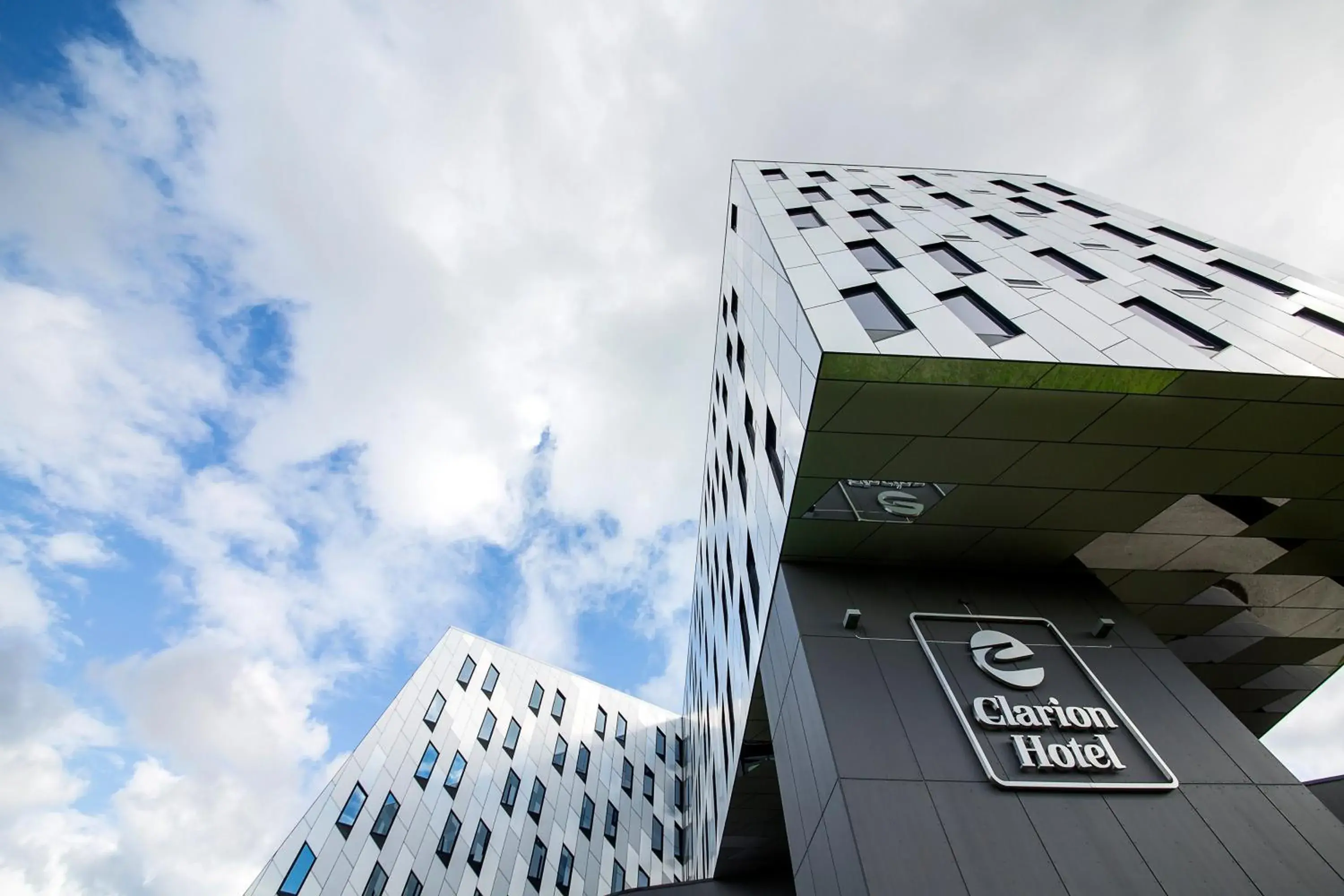 Facade/entrance in Clarion Hotel Energy Facade/entrance in Clarion Hotel Energy