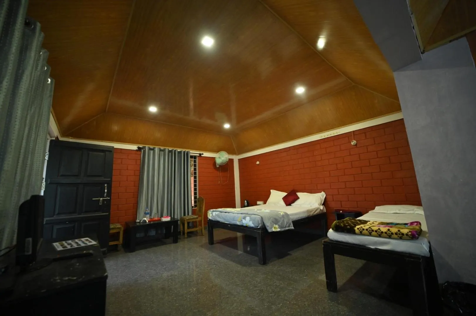 Bed in Coorg HomeStay Resort
