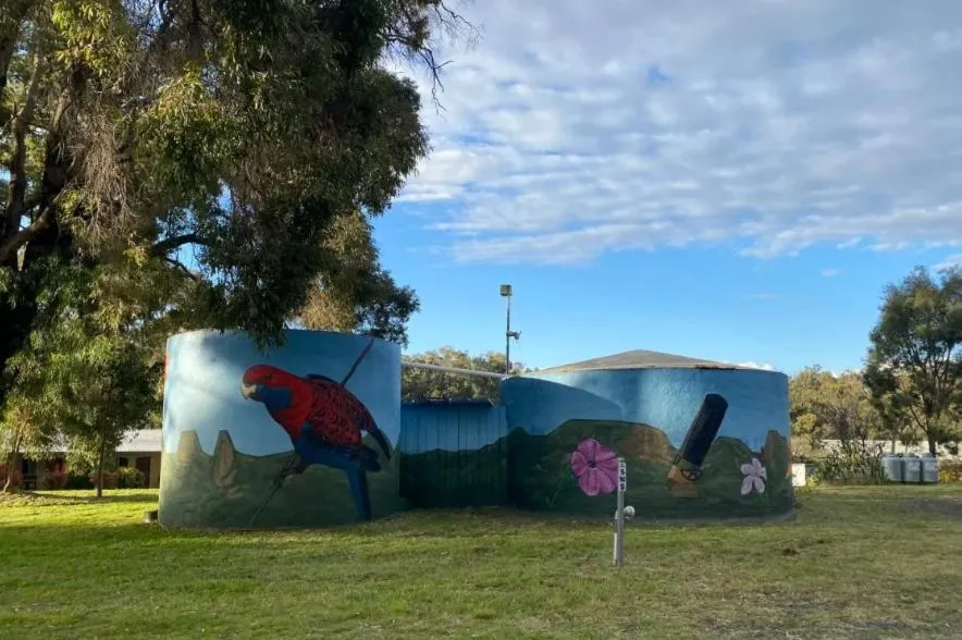 Natural landscape in Warrumbungles Mountain Motel