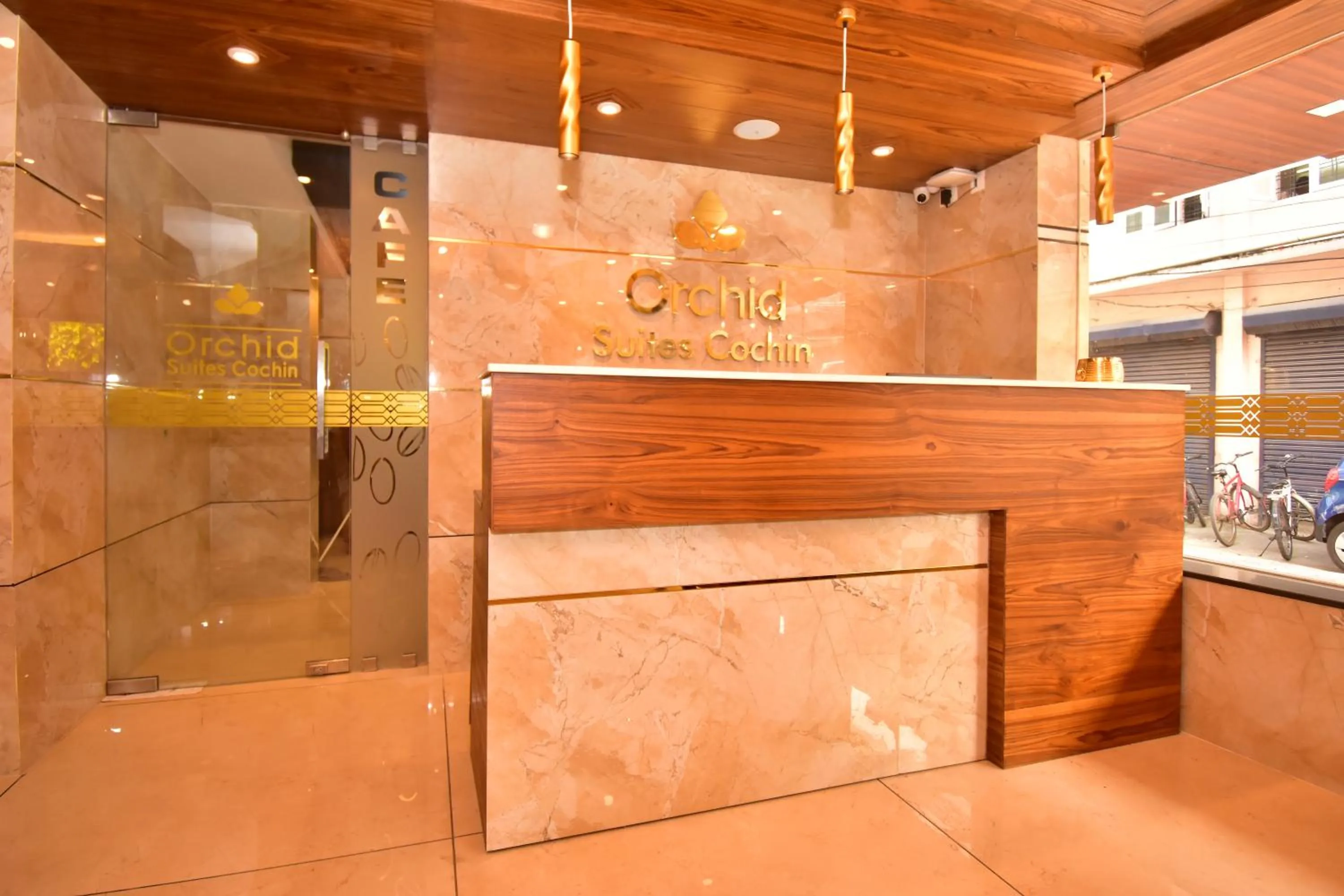 Logo/Certificate/Sign in Hotel orchid suites Cochin