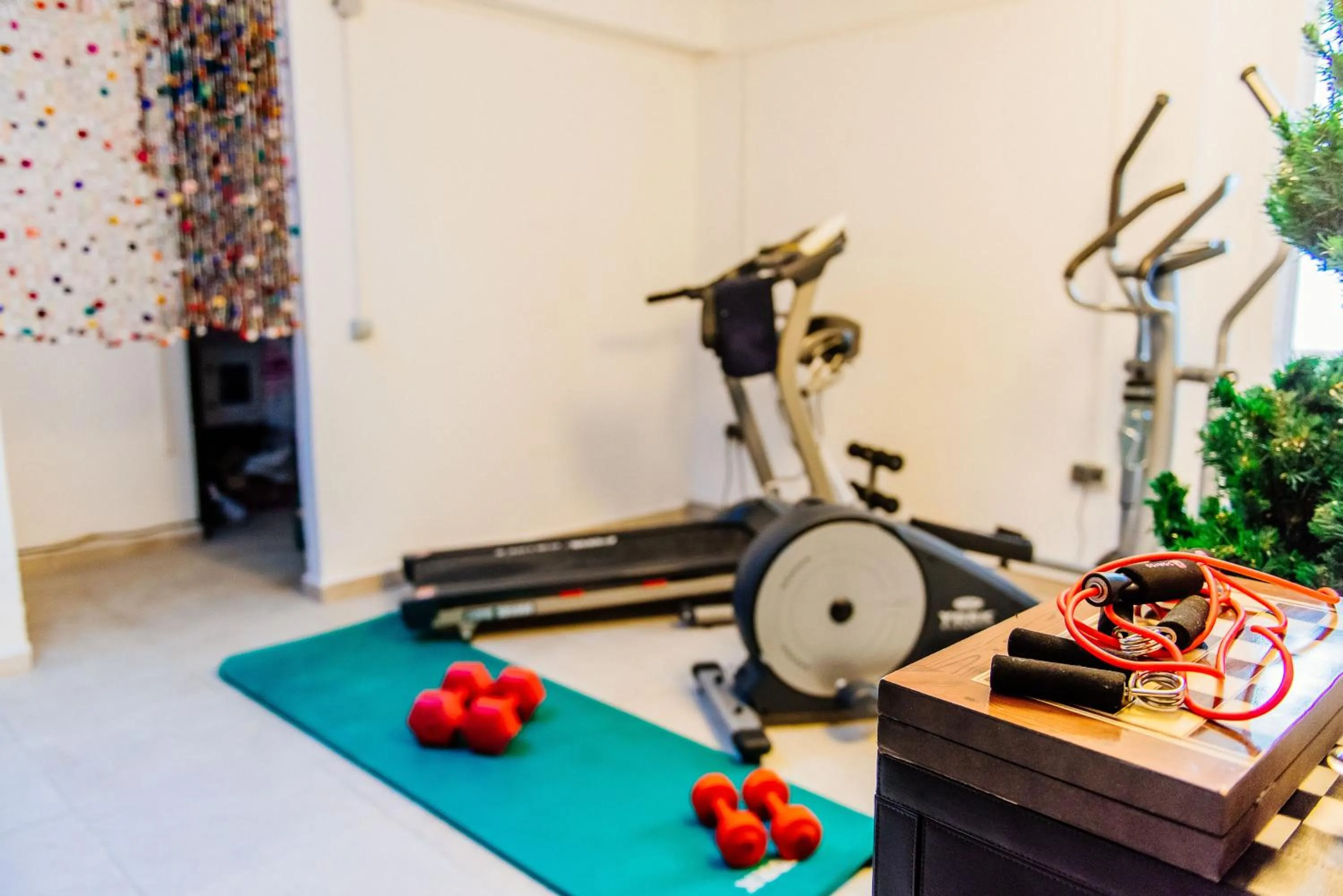 Fitness centre/facilities in Via Farilya Hotel