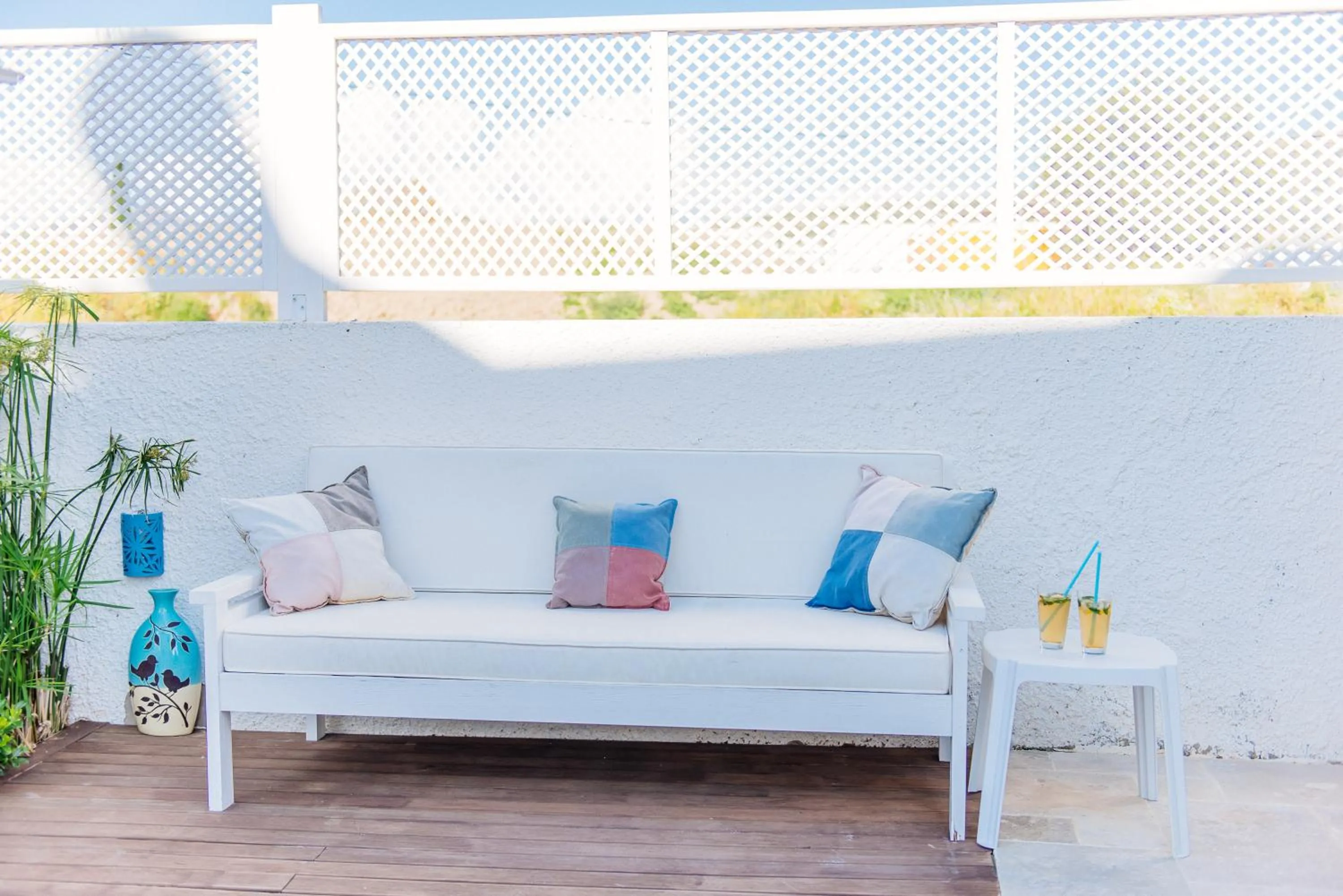 Decorative detail in Via Farilya Hotel