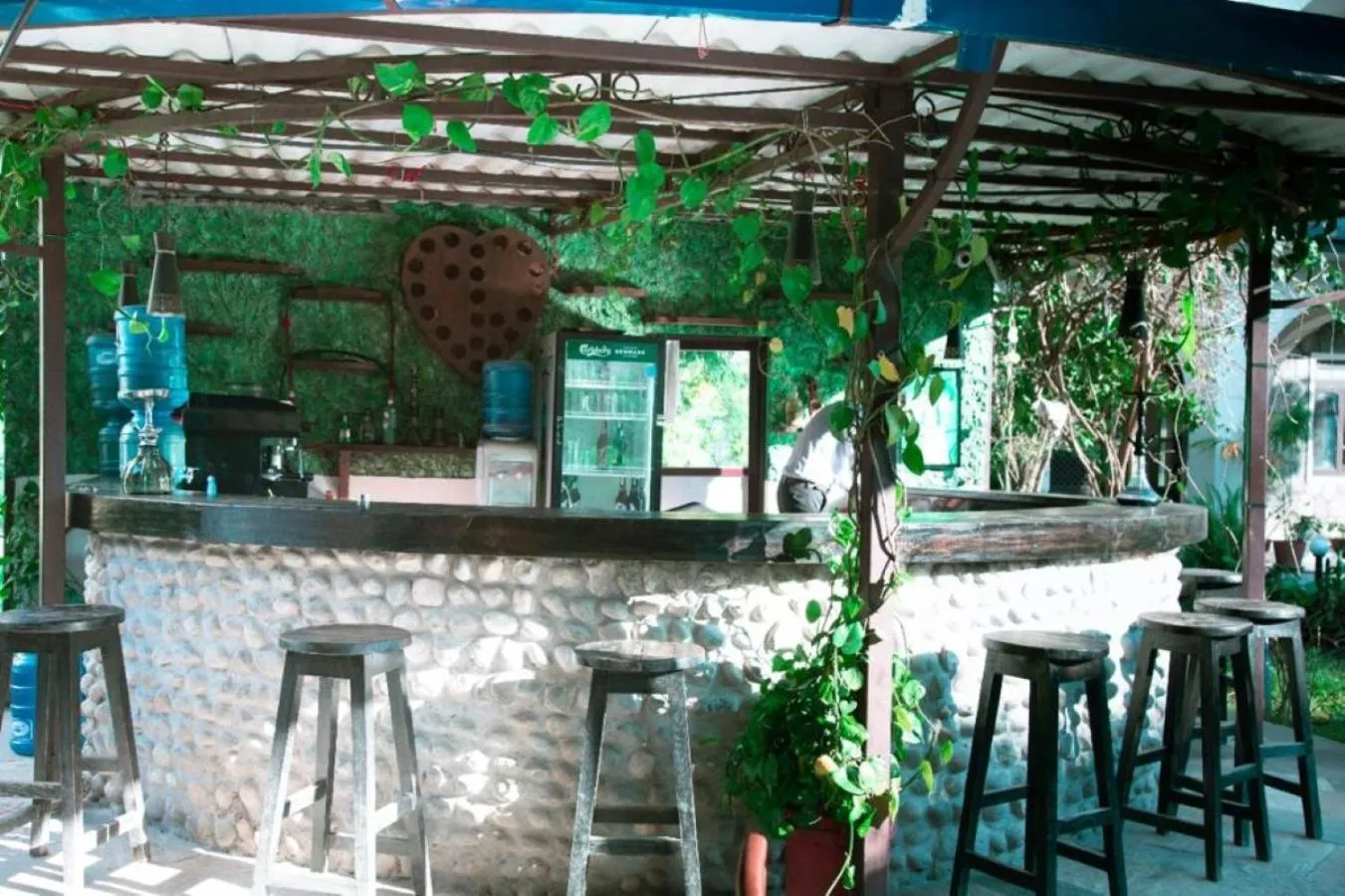 Lounge or bar in Taj Residency Pokhara