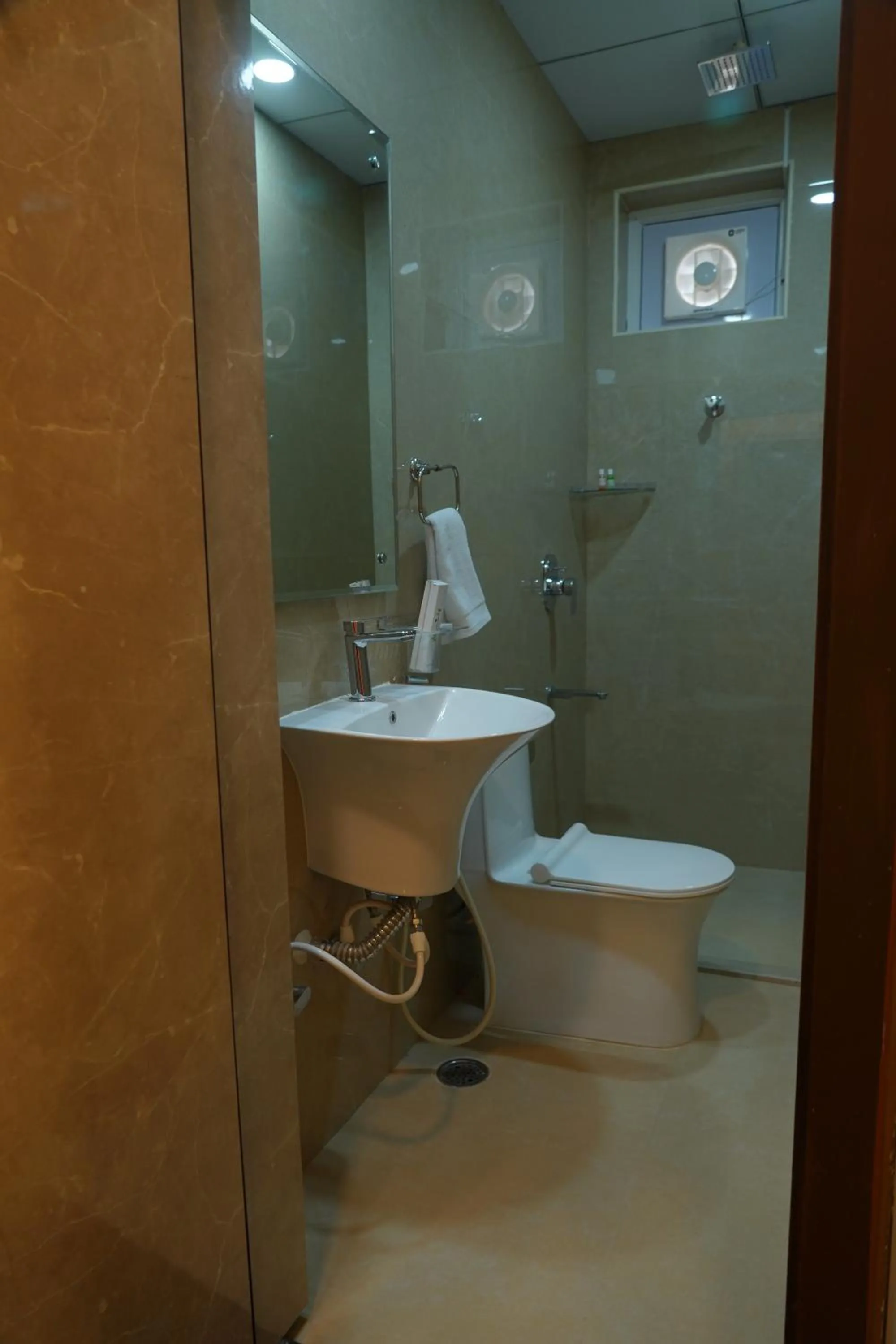 Bathroom in Mevid Hotels