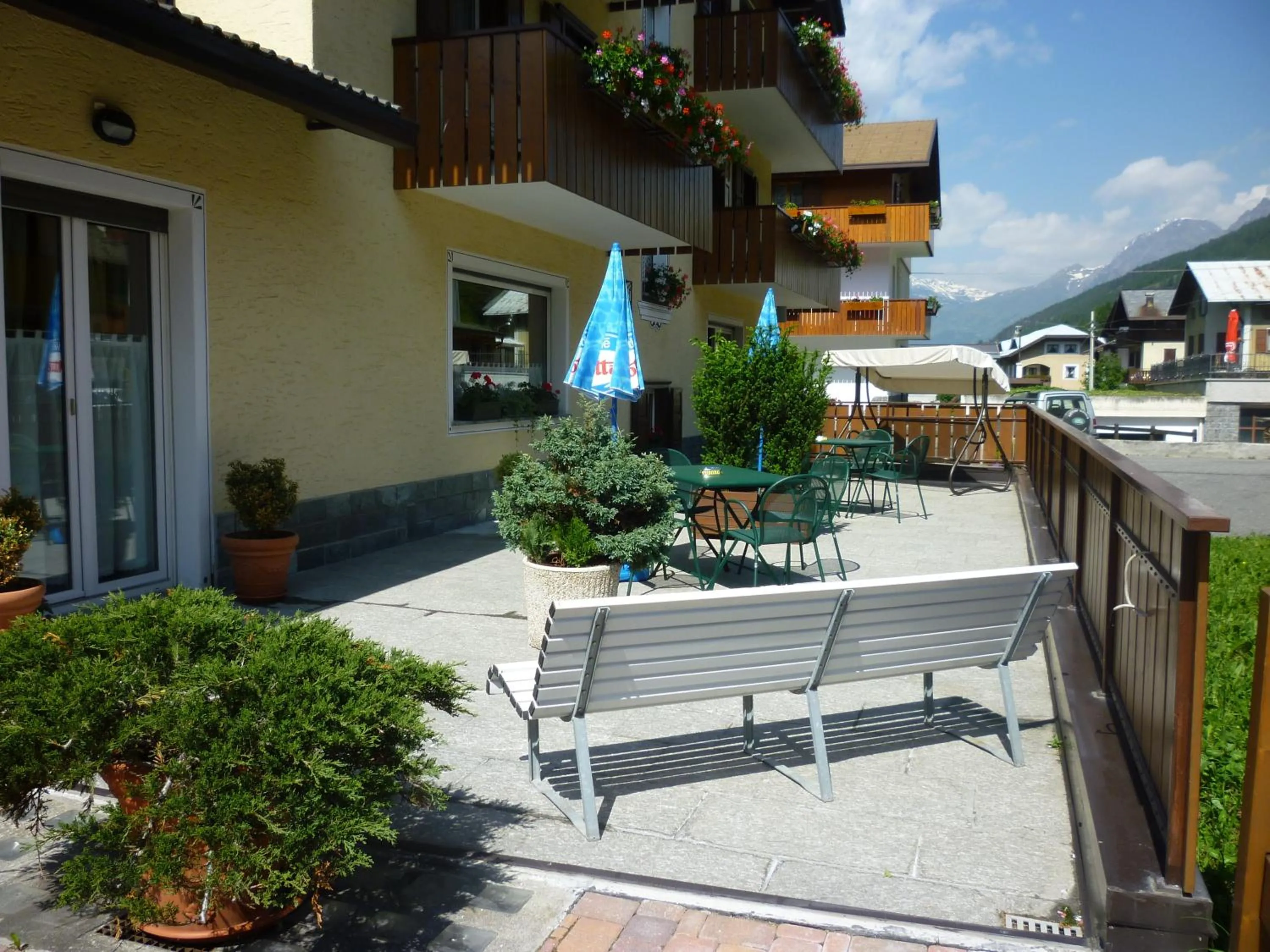 Balcony/Terrace in Hotel I Rododendri