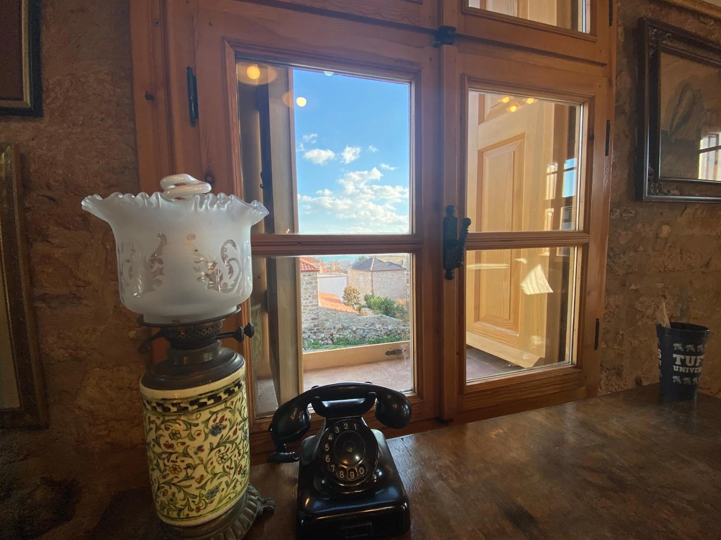 View (from property/room) in Stone House with Garden in Cunda/Ayvalik
