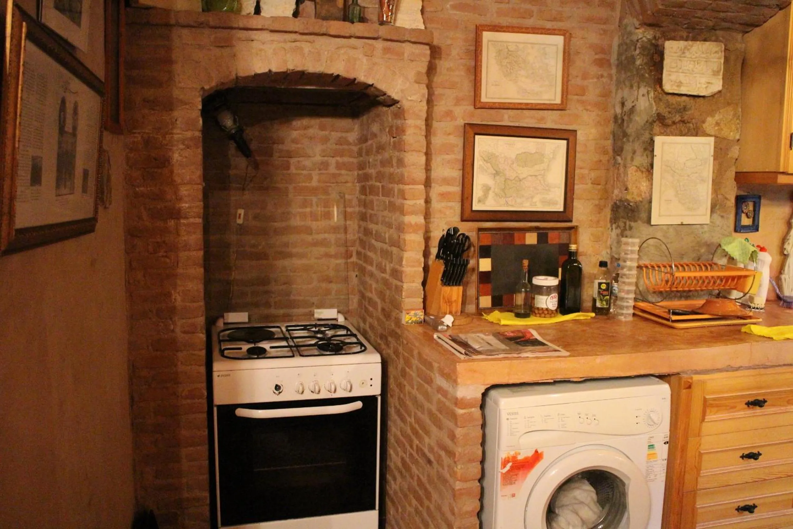 Kitchen or kitchenette in Stone House with Garden in Cunda/Ayvalik