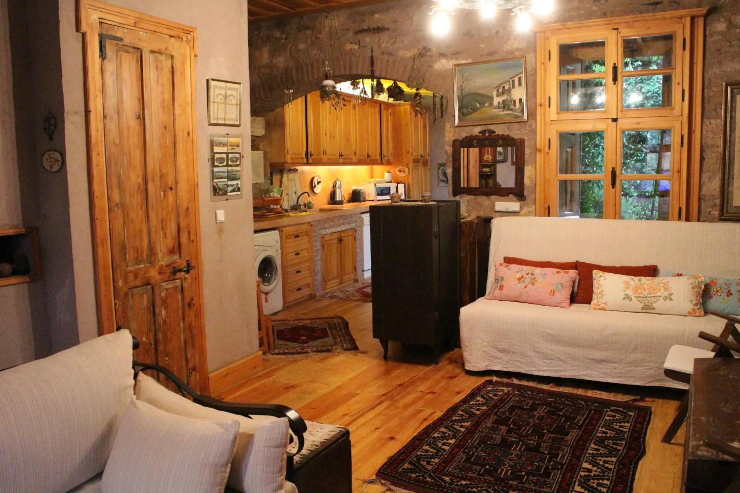 Kitchen or kitchenette in Stone House with Garden in Cunda/Ayvalik