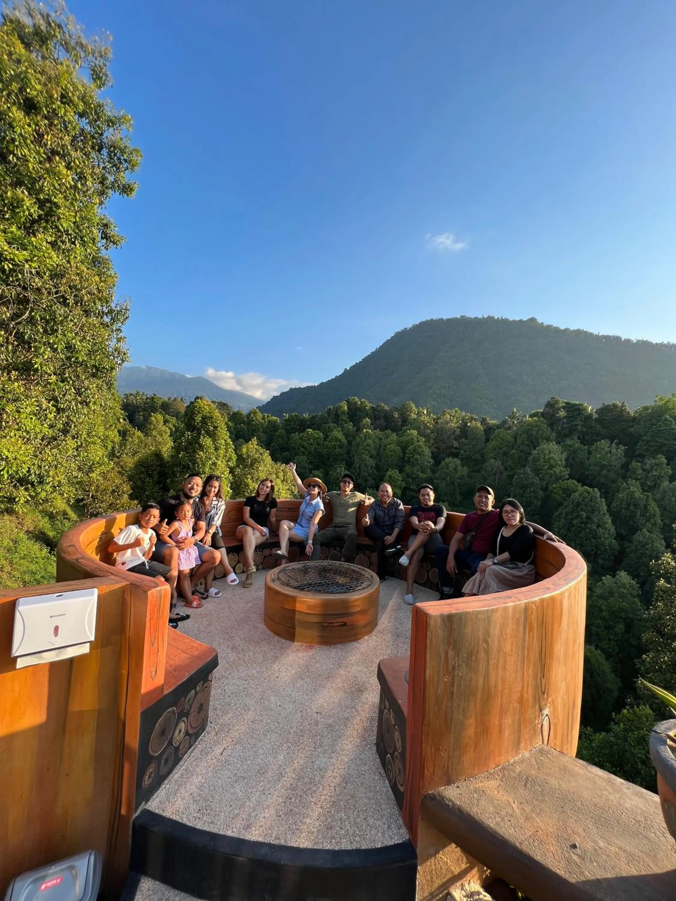 Mountain view in Munduk Kupang Sekumpul Villa