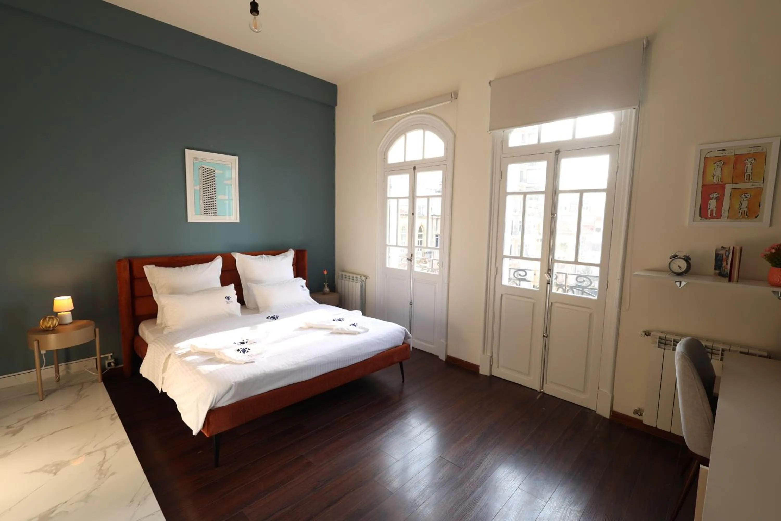 Bed in THE GEM BOUTIQUE HOTEL