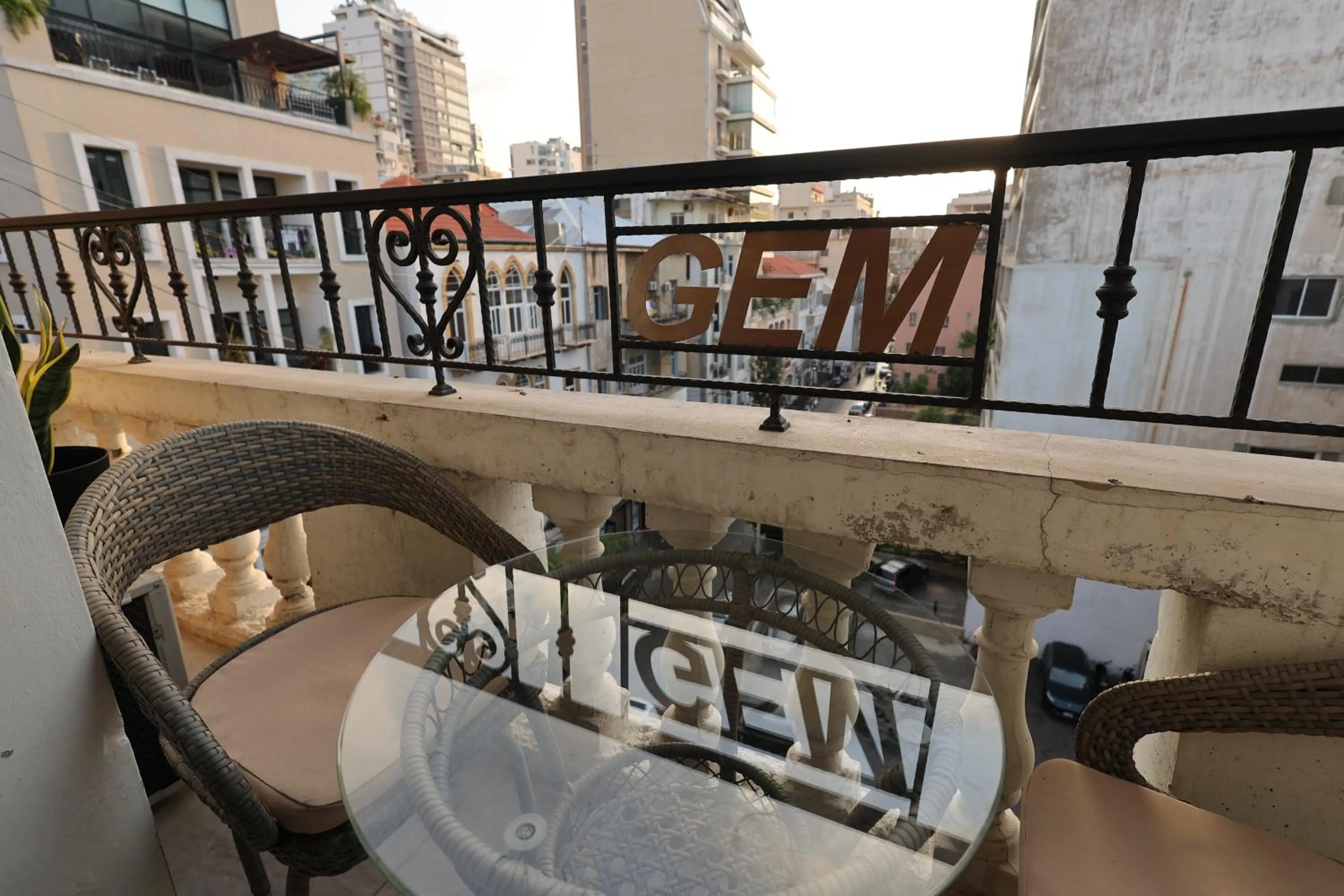 Balcony/Terrace in THE GEM BOUTIQUE HOTEL