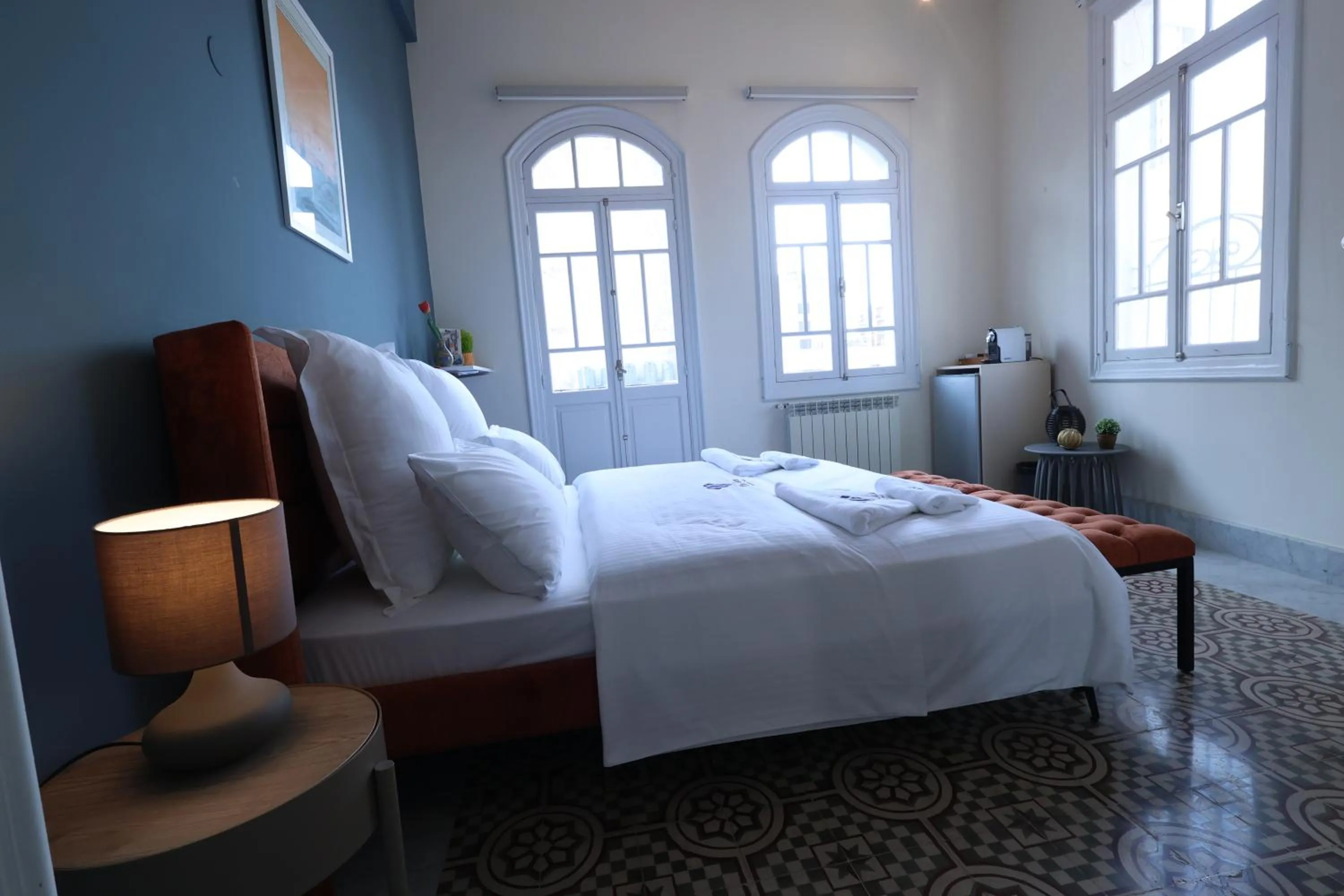 Bed in THE GEM BOUTIQUE HOTEL