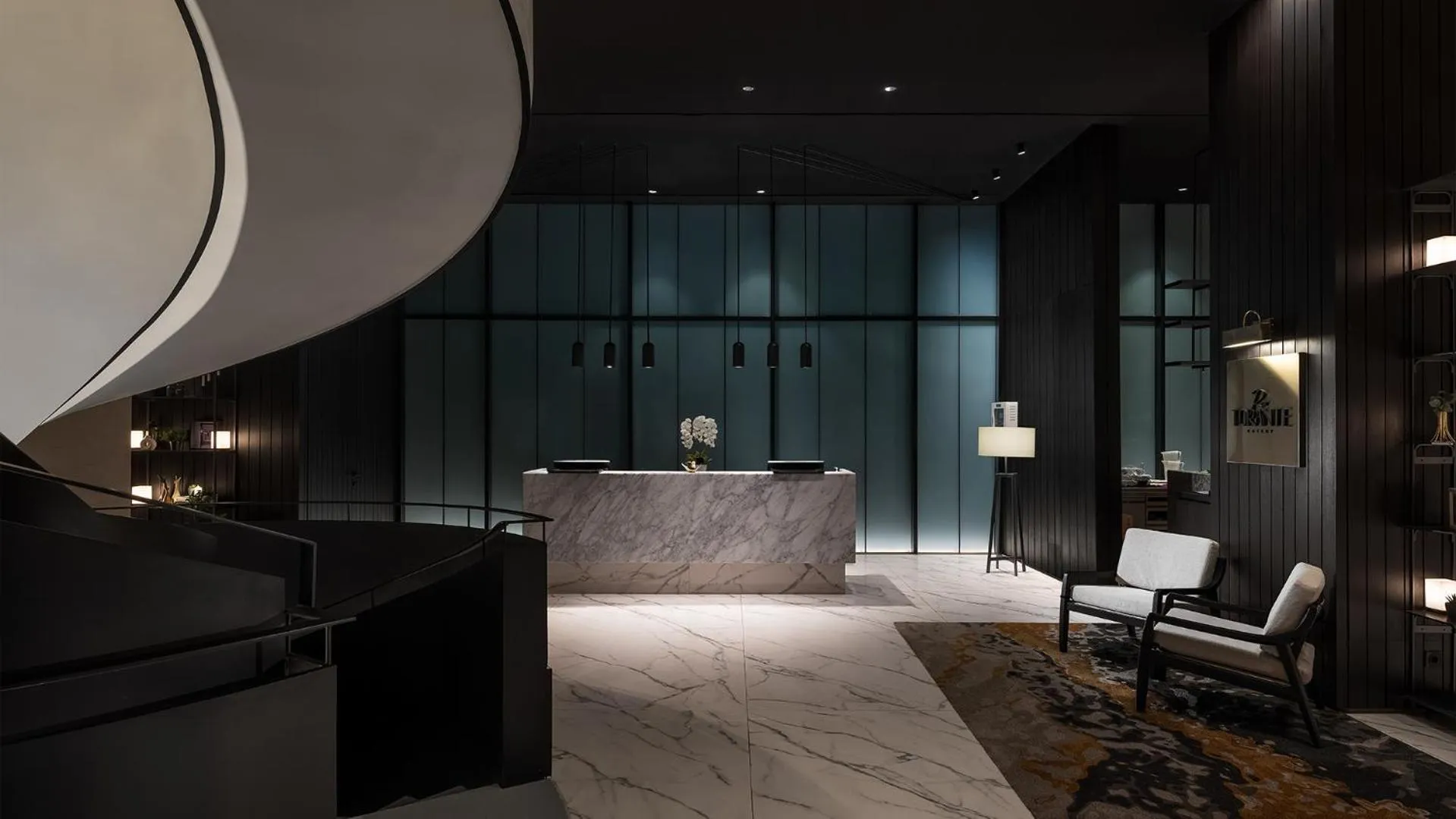 Lobby or reception in REZ Hotel Semarang