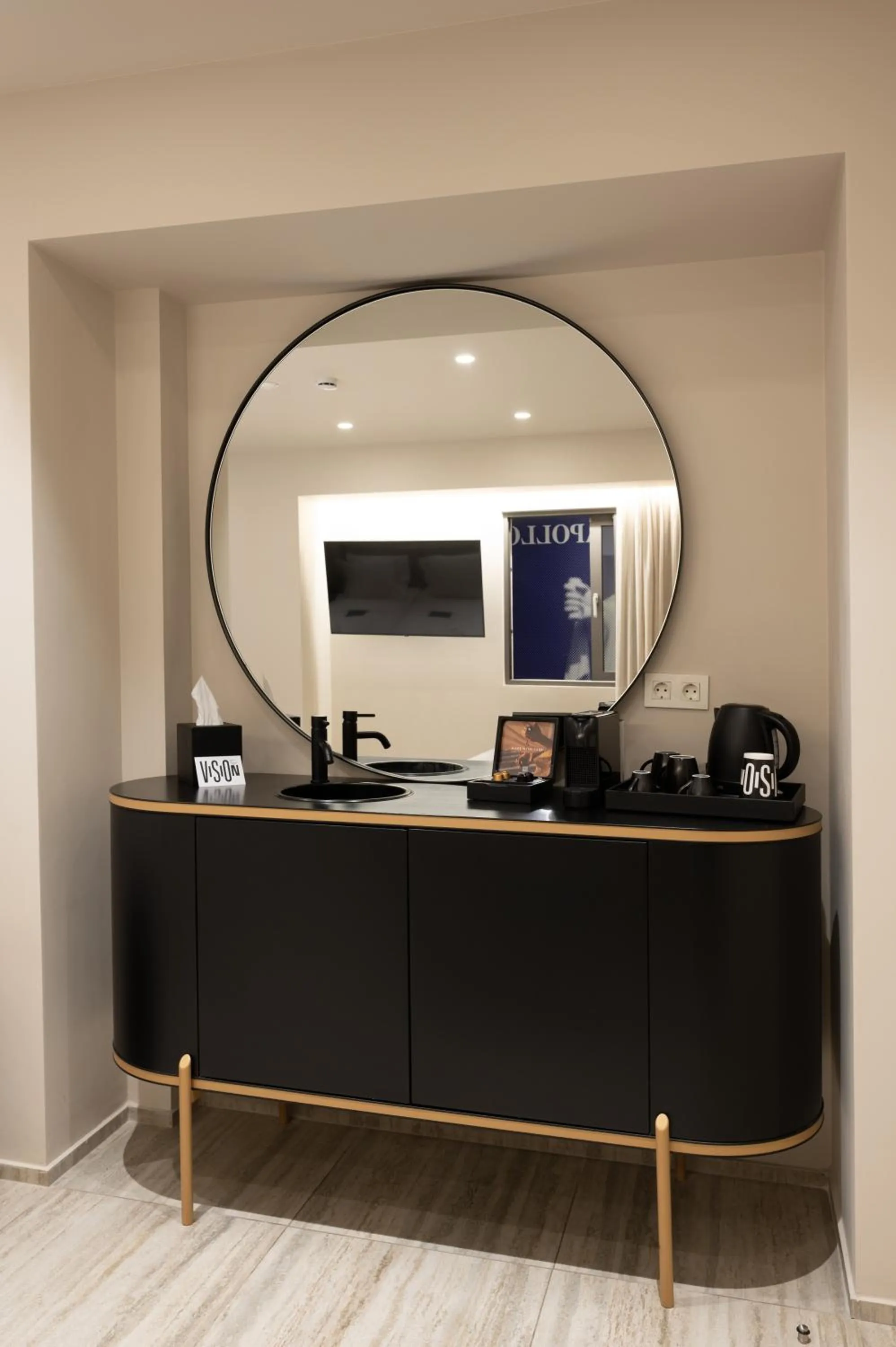 Decorative detail in VISION OMONIA, ATHENS