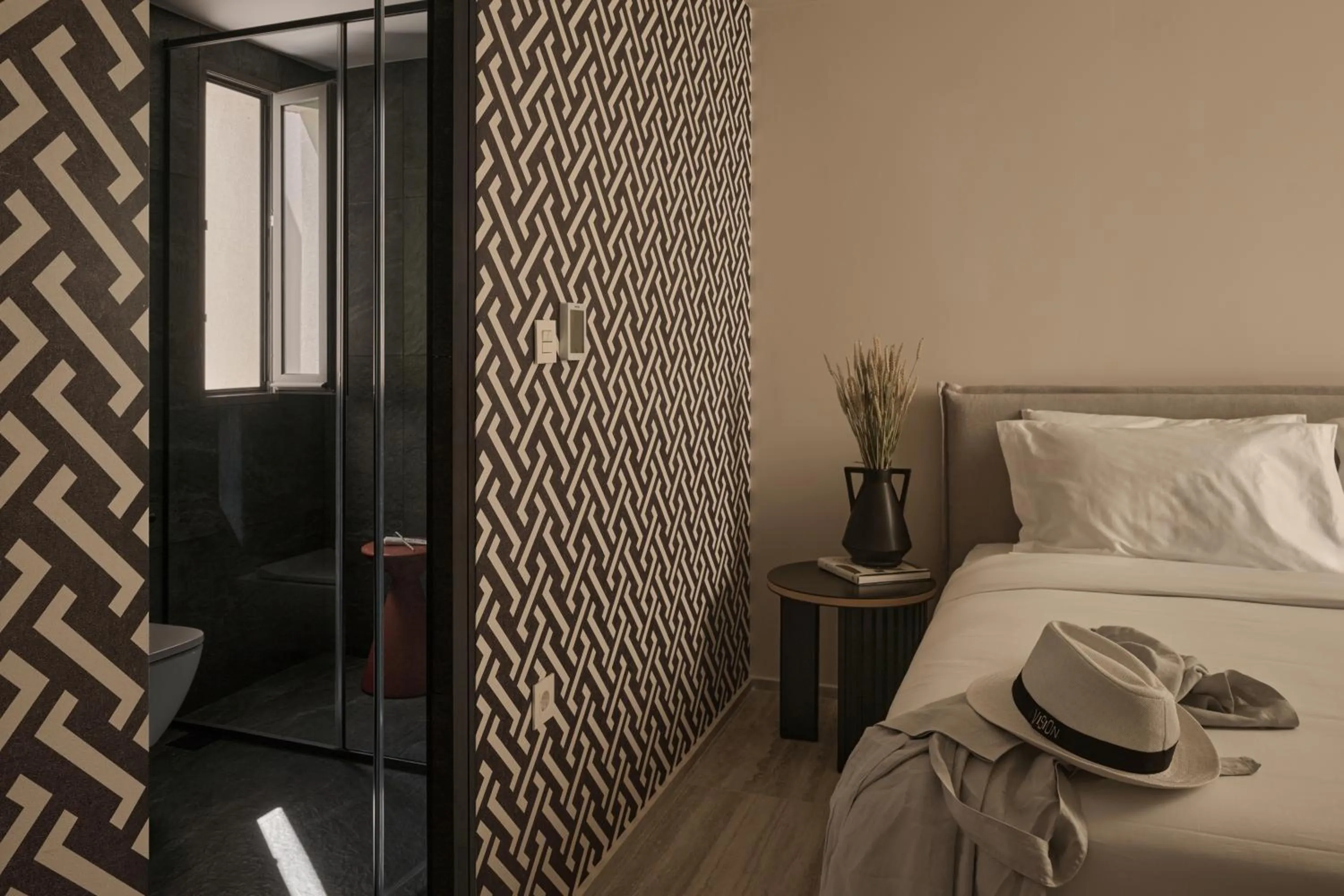 Bedroom, Bed in VISION OMONIA, ATHENS