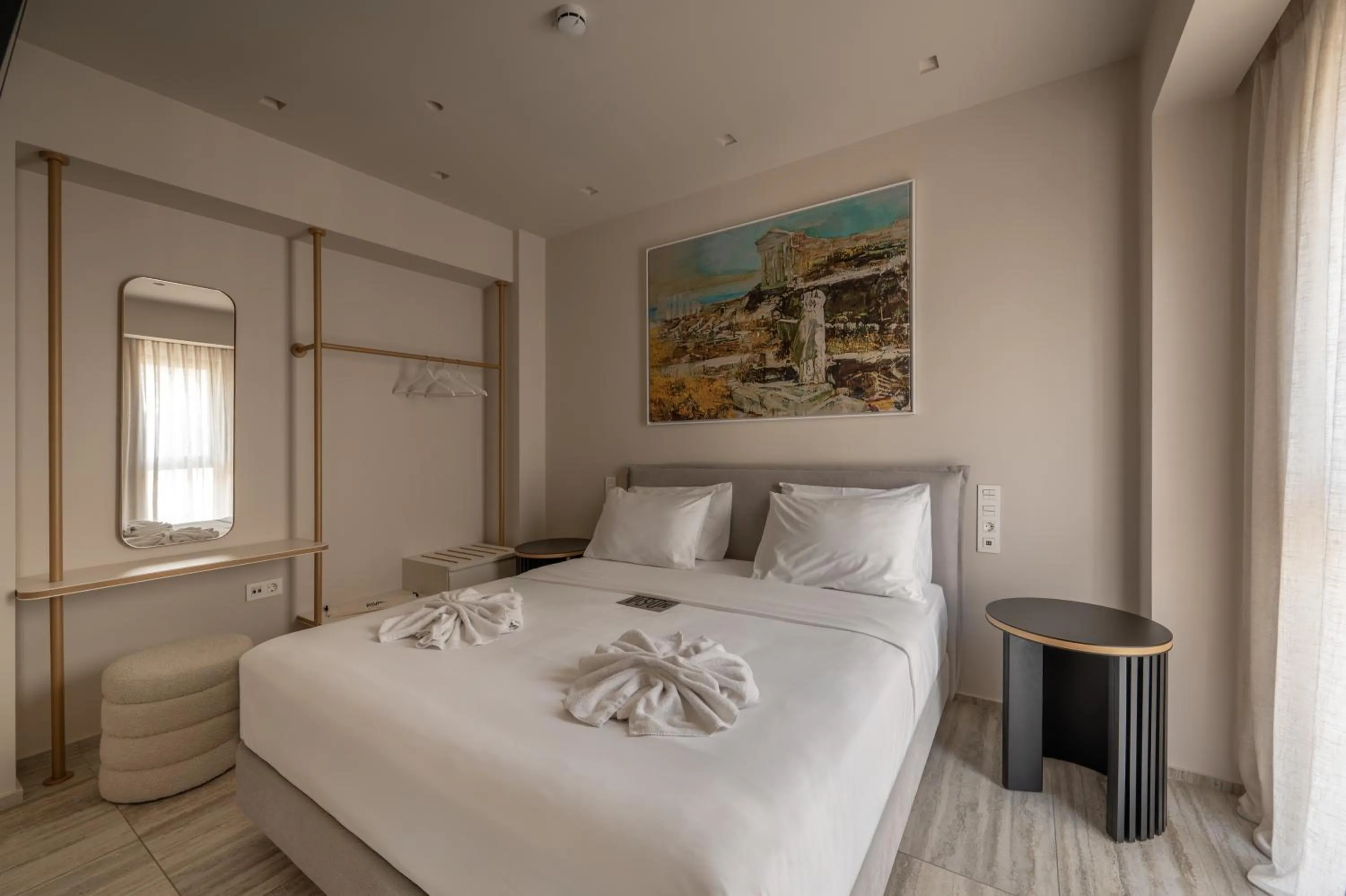 Bedroom, Bed in VISION OMONIA, ATHENS