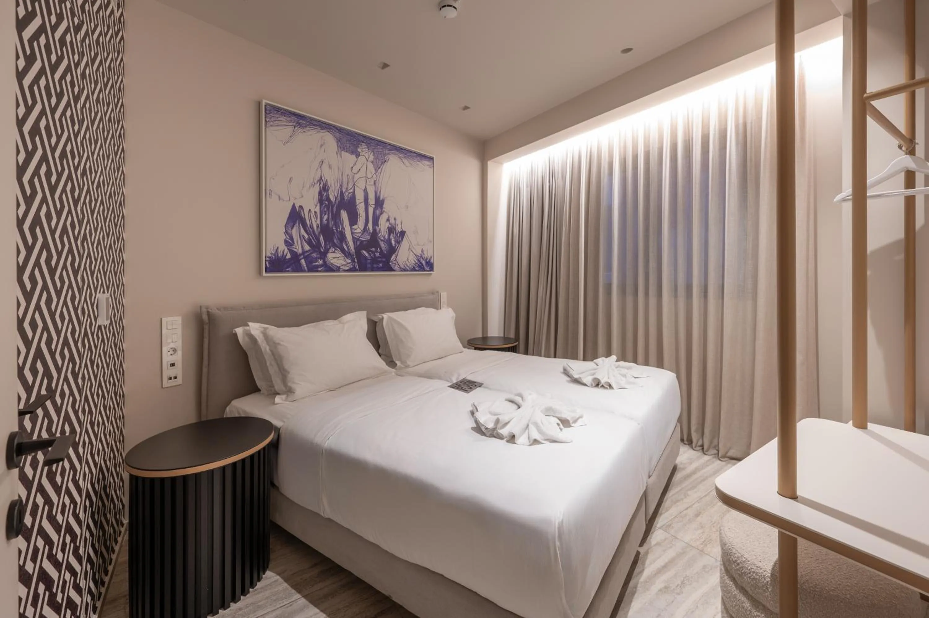 Bedroom, Bed in VISION OMONIA, ATHENS