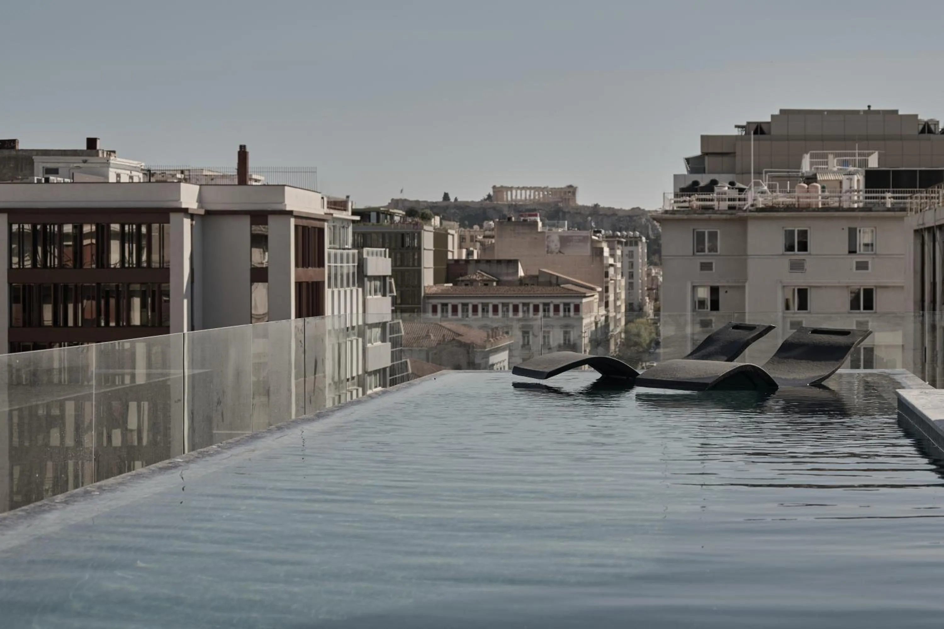 Swimming pool in VISION OMONIA, ATHENS