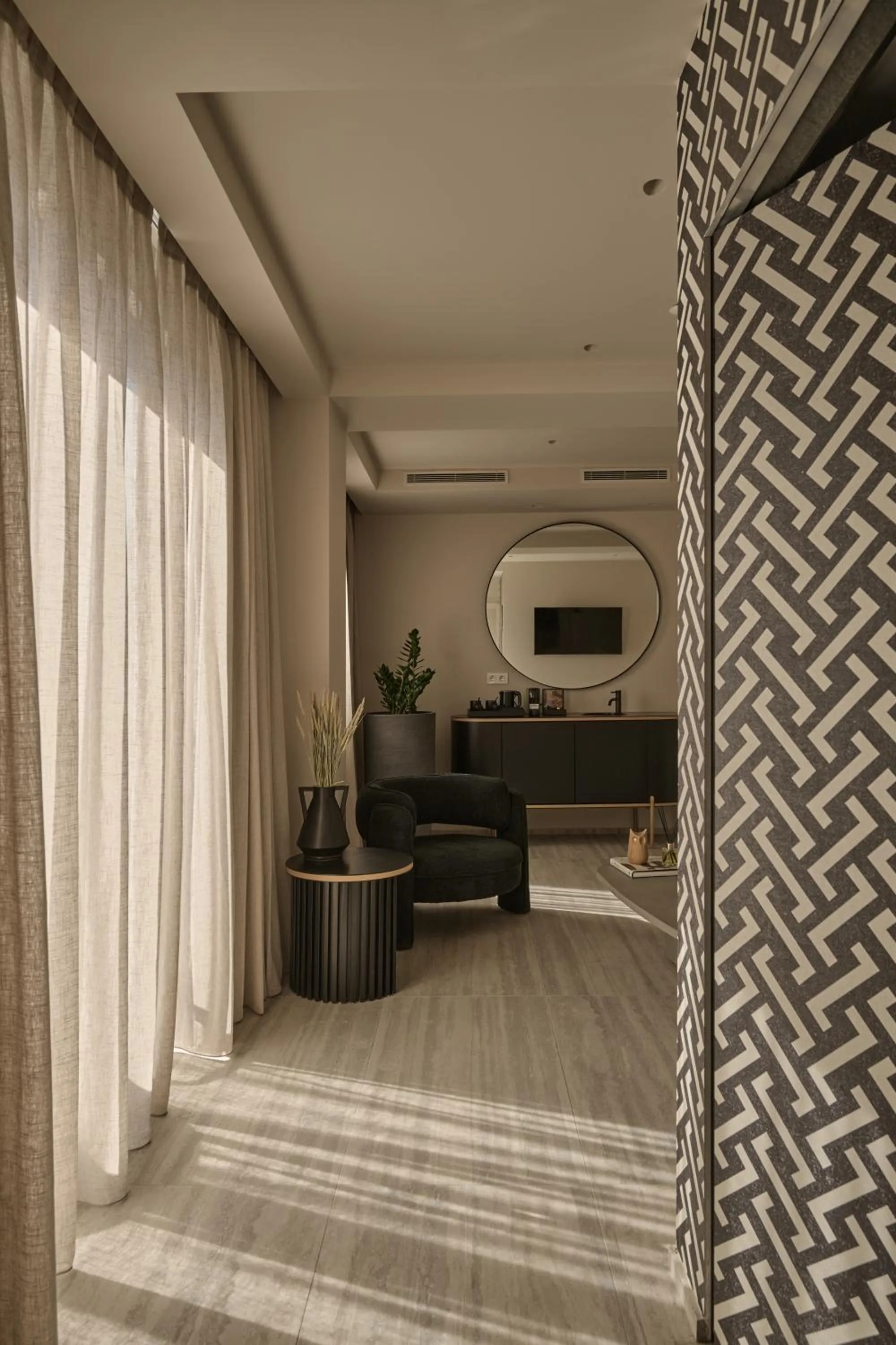 Living room in VISION OMONIA, ATHENS