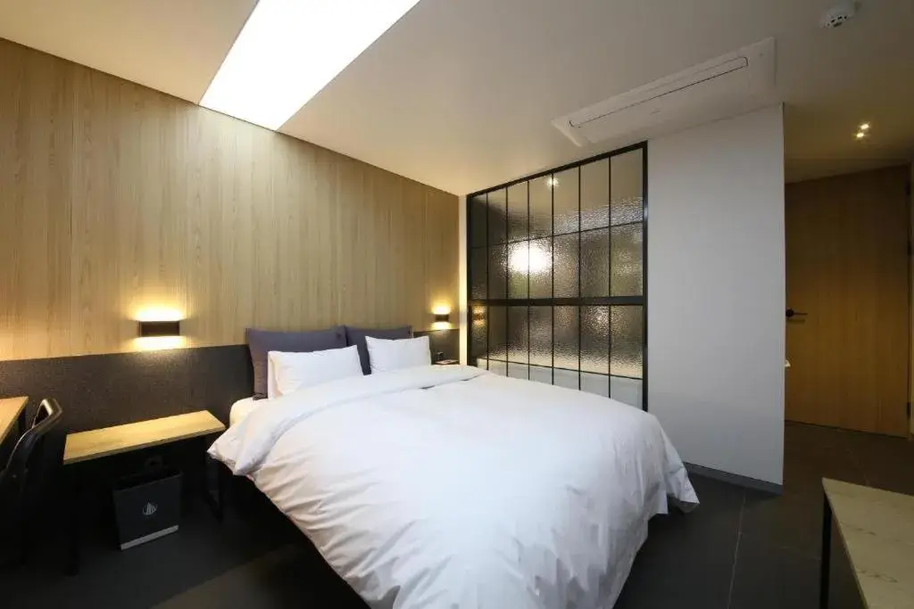 Bed in Hotel Yeoubi Bed in Hotel Yeoubi