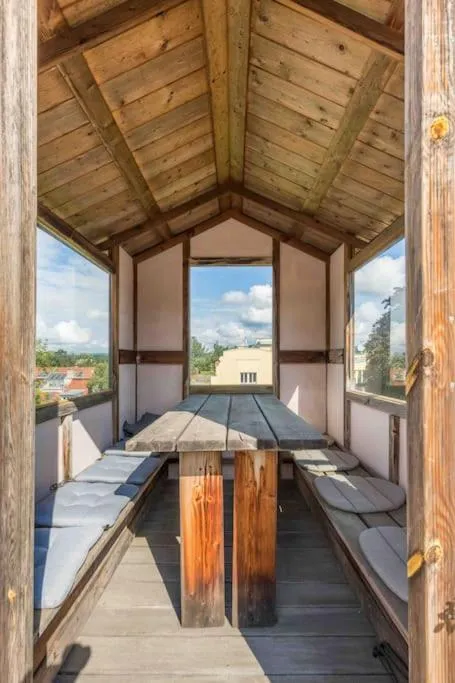Whirlpool , Dachterrasse , Wienblick , zwei Etagen