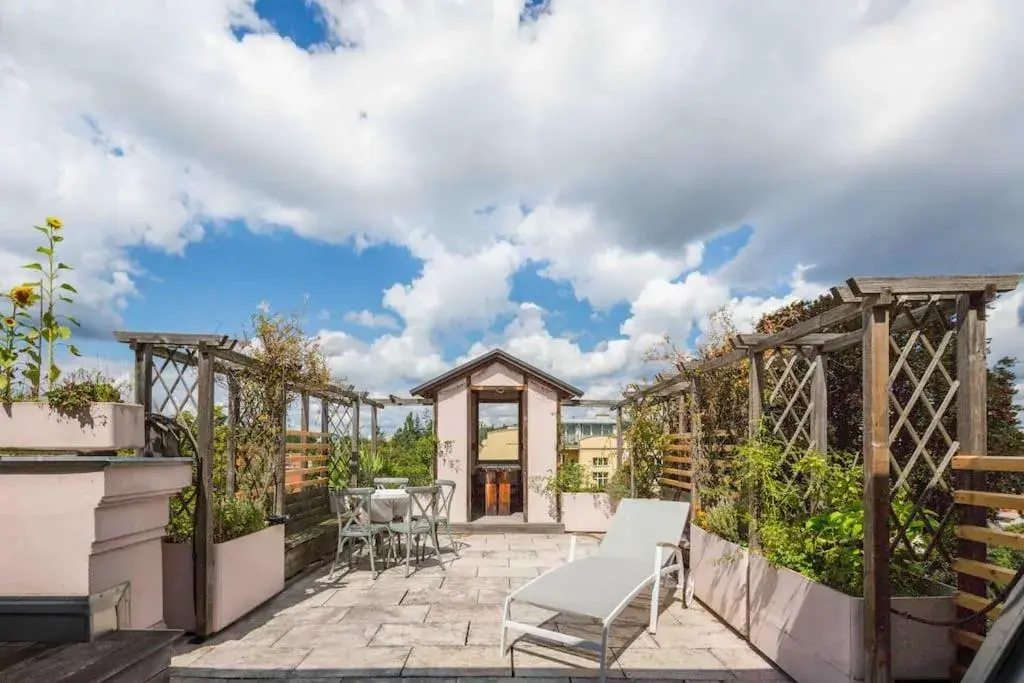 Whirlpool , Dachterrasse , Wienblick , zwei Etagen Whirlpool , Dachterrasse , Wienblick , zwei Etagen