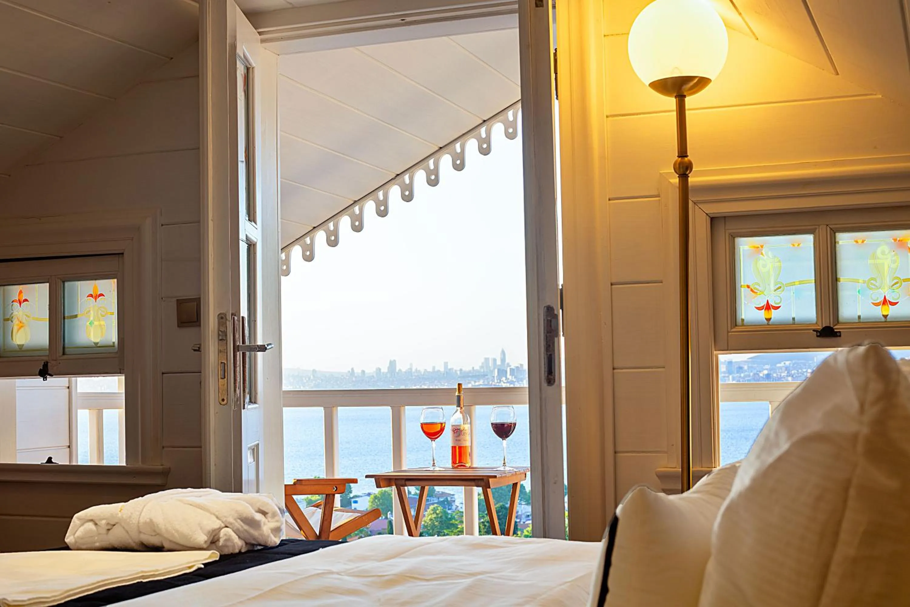 View (from property/room), Bed in Mansion Miliá