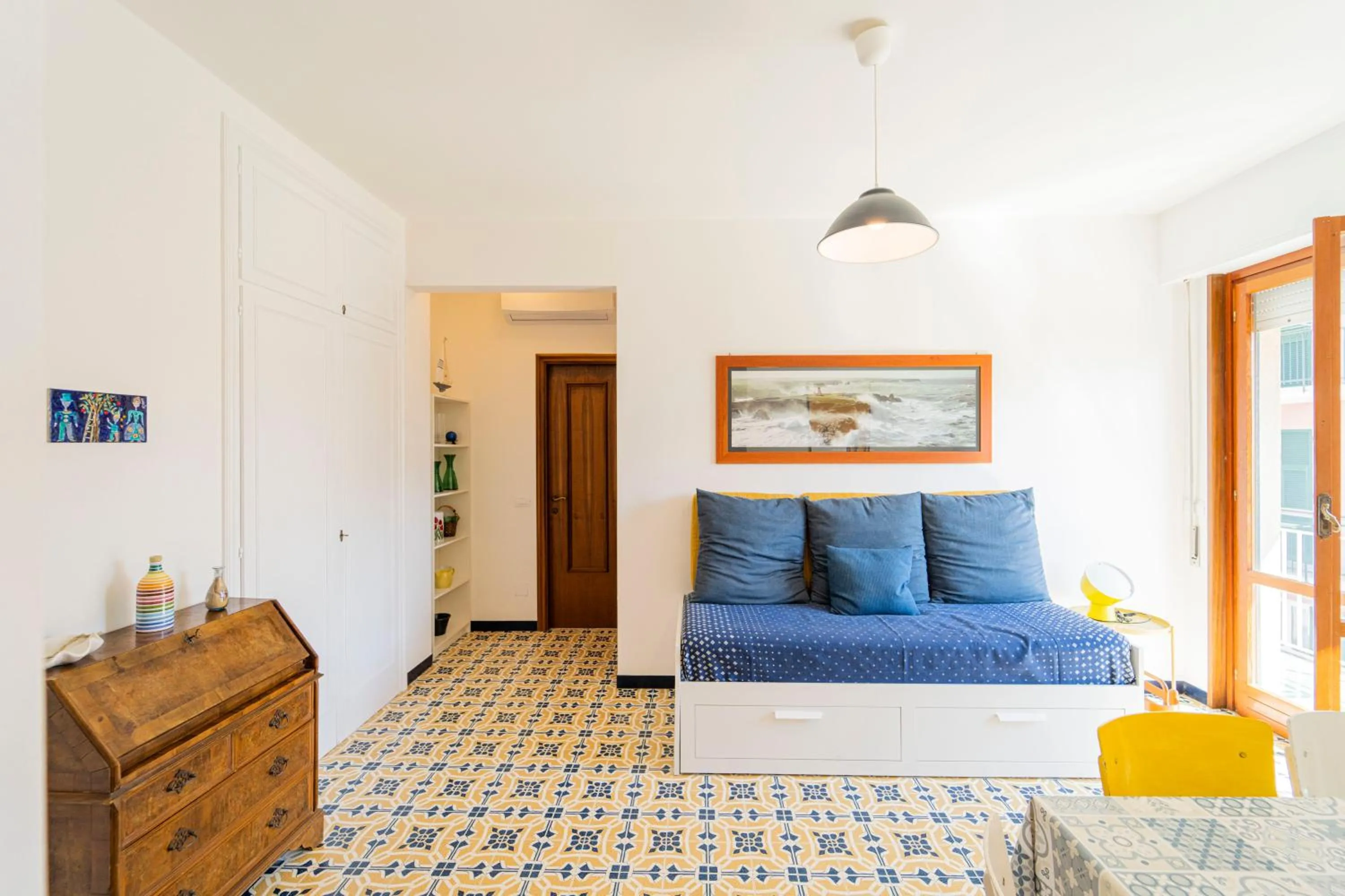 Living room, Bed in 194 - A casa di Andrea, Cavi di Lavagna a soli 80metri dal mare - PARCHEGGIO PRIVATO SOLO PER AUTO DI DIMENSIONI RIDOTTE O MOTO